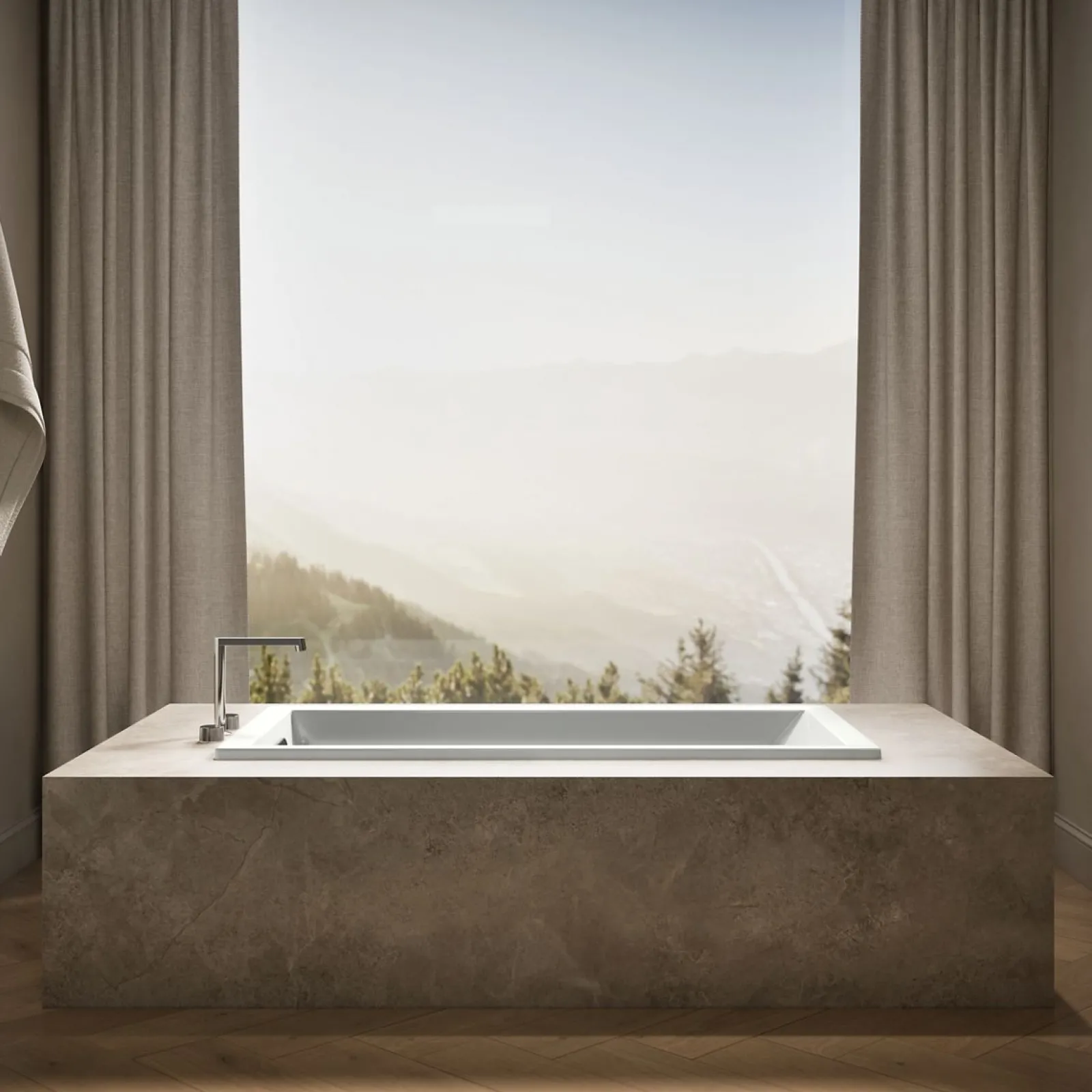 60" x 30" drop-in bath^Kohler Best