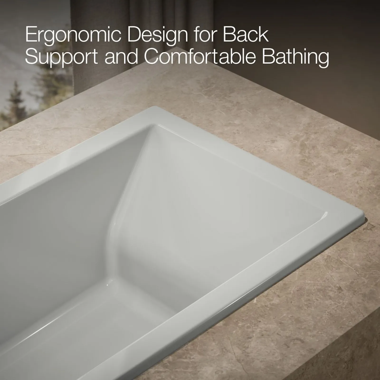 60" x 30" drop-in bath^Kohler Best
