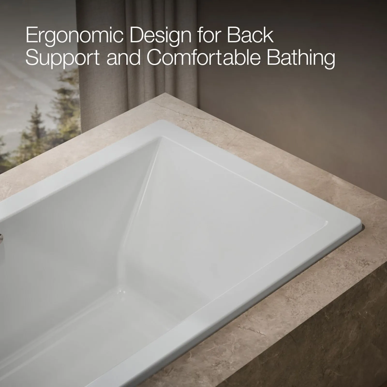 72" x 36" drop-in bath^Kohler Clearance
