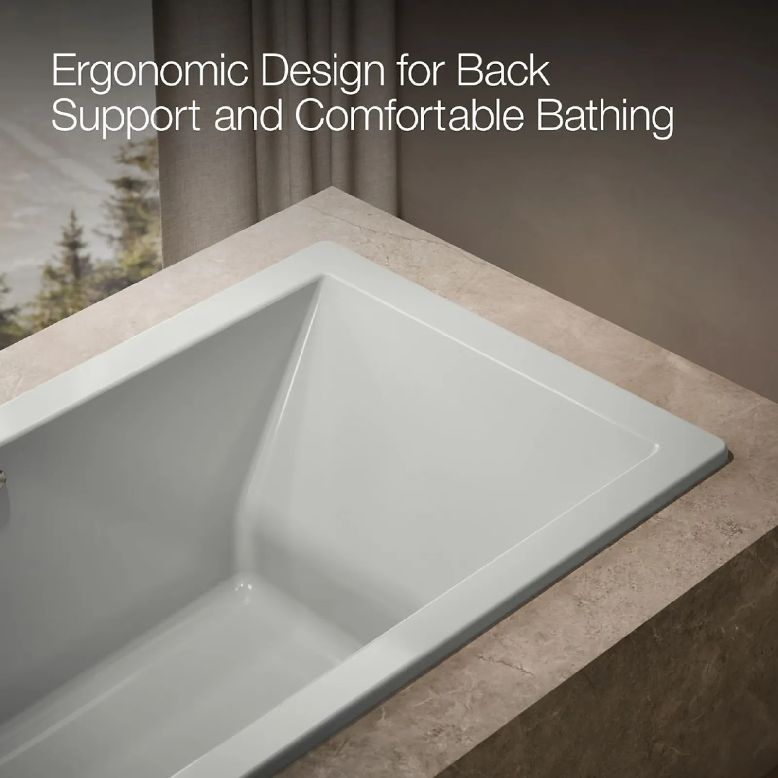 72" x 36" drop-in bath^Kohler Clearance
