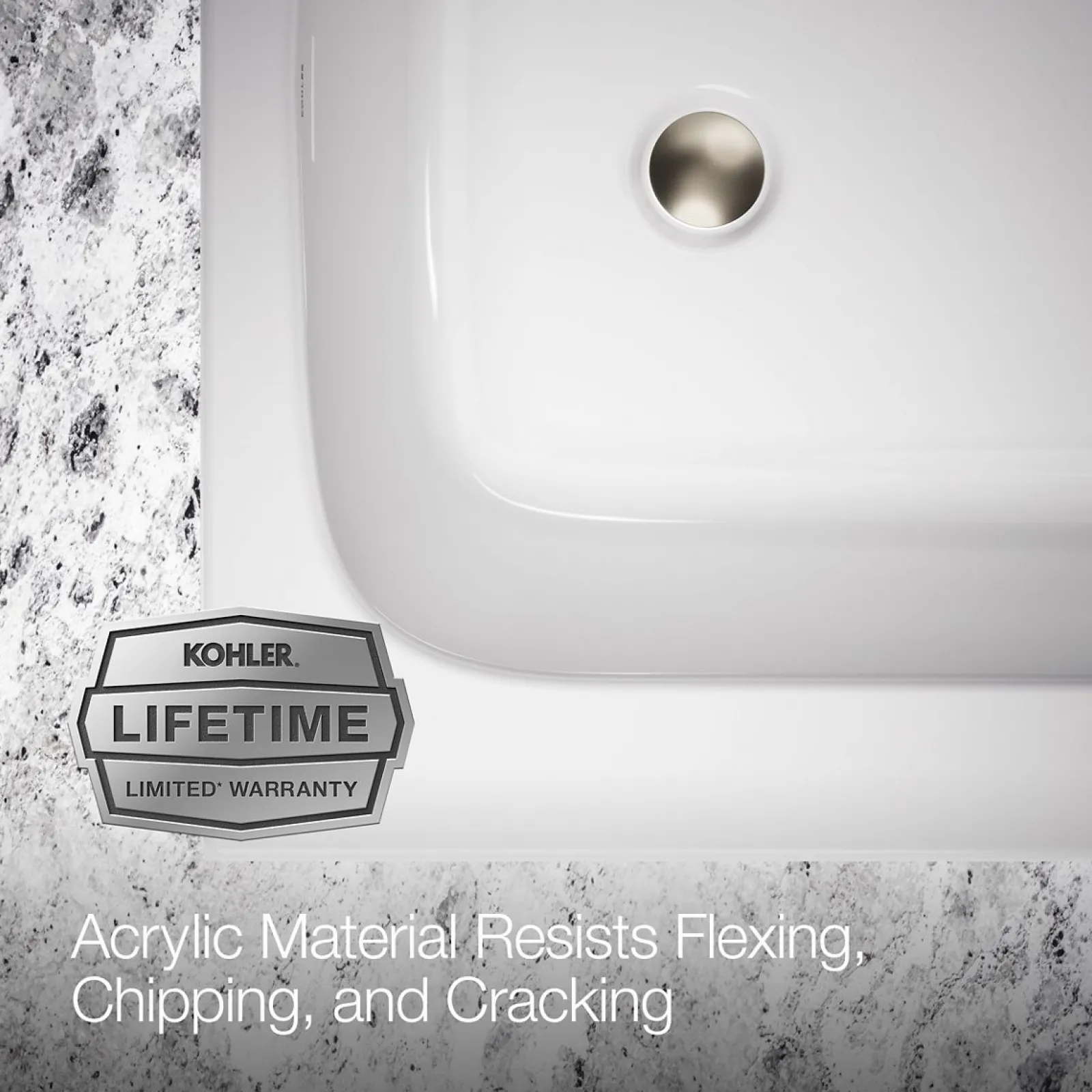 60" x 30" drop-in bath^Kohler Clearance
