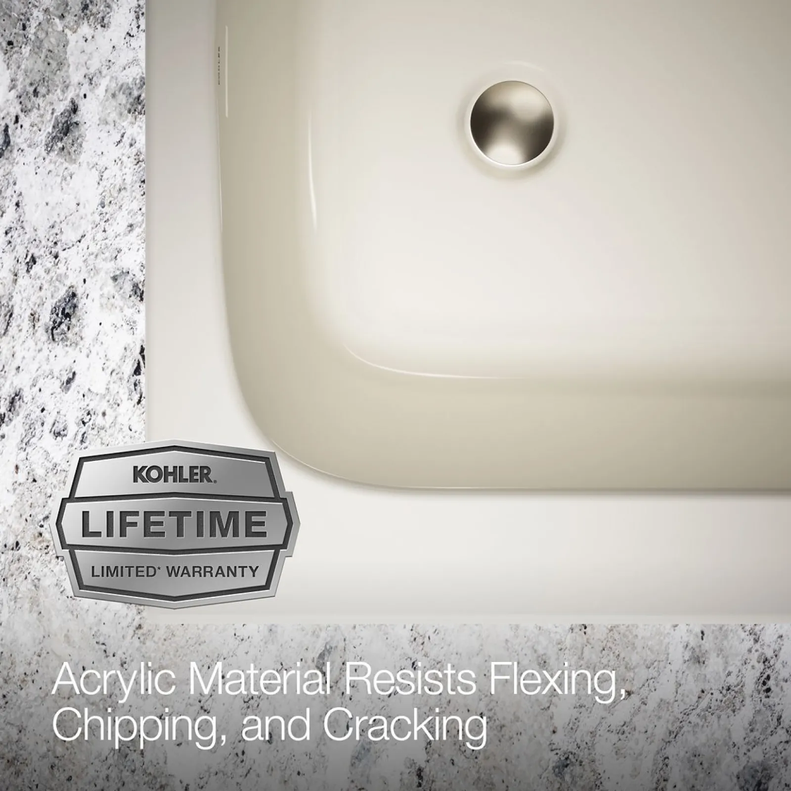 60" x 30" drop-in bath^Kohler Clearance