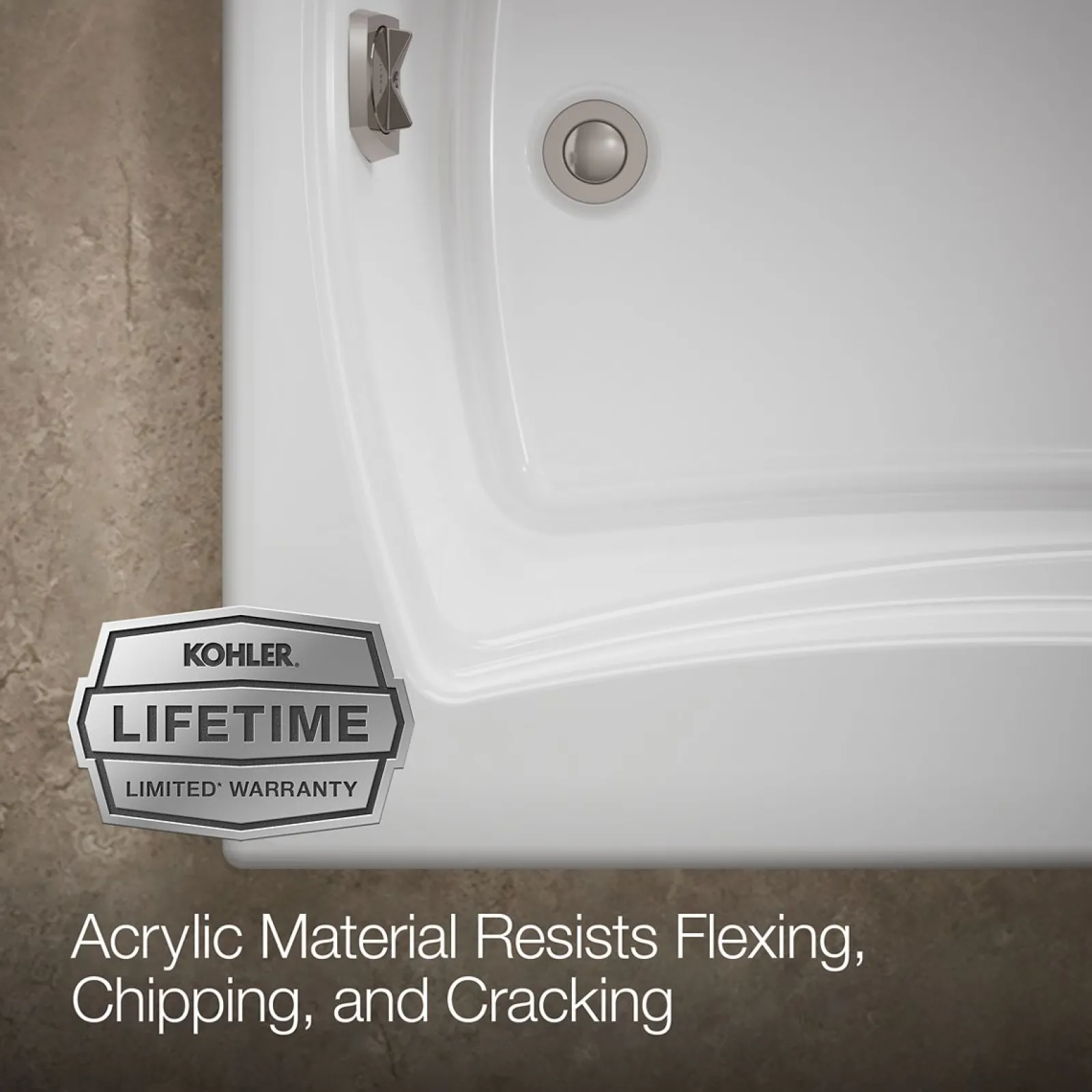 66" x 36" drop-in bath^Kohler Hot