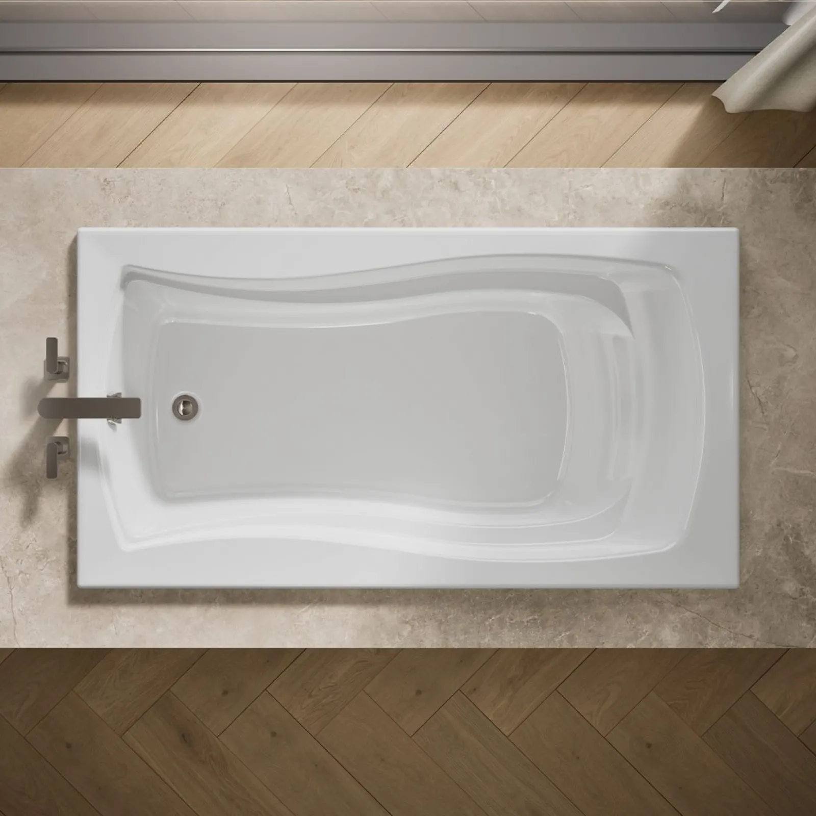 66" x 36" drop-in bath^Kohler Hot