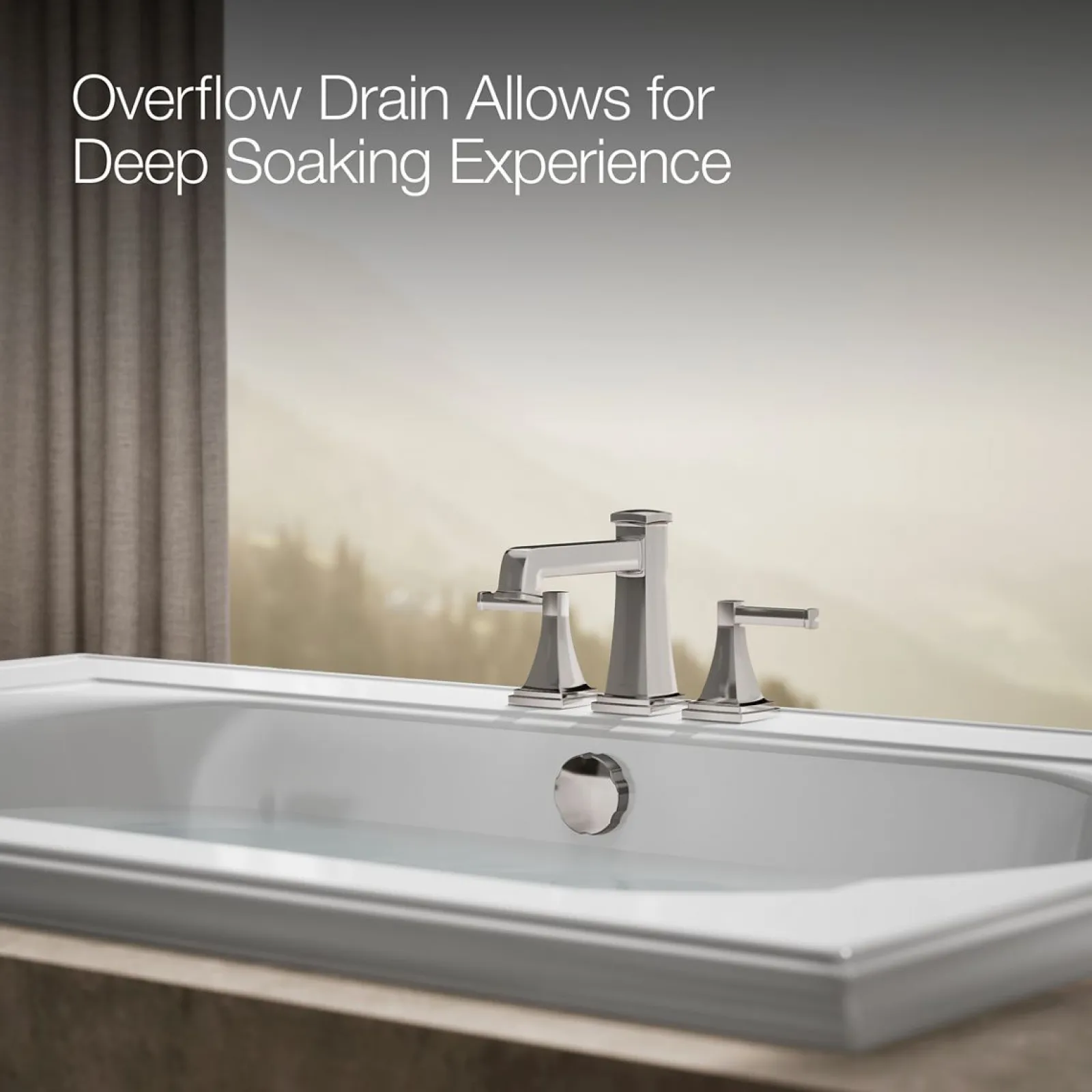 66" x 42" drop-in bath^Kohler Hot