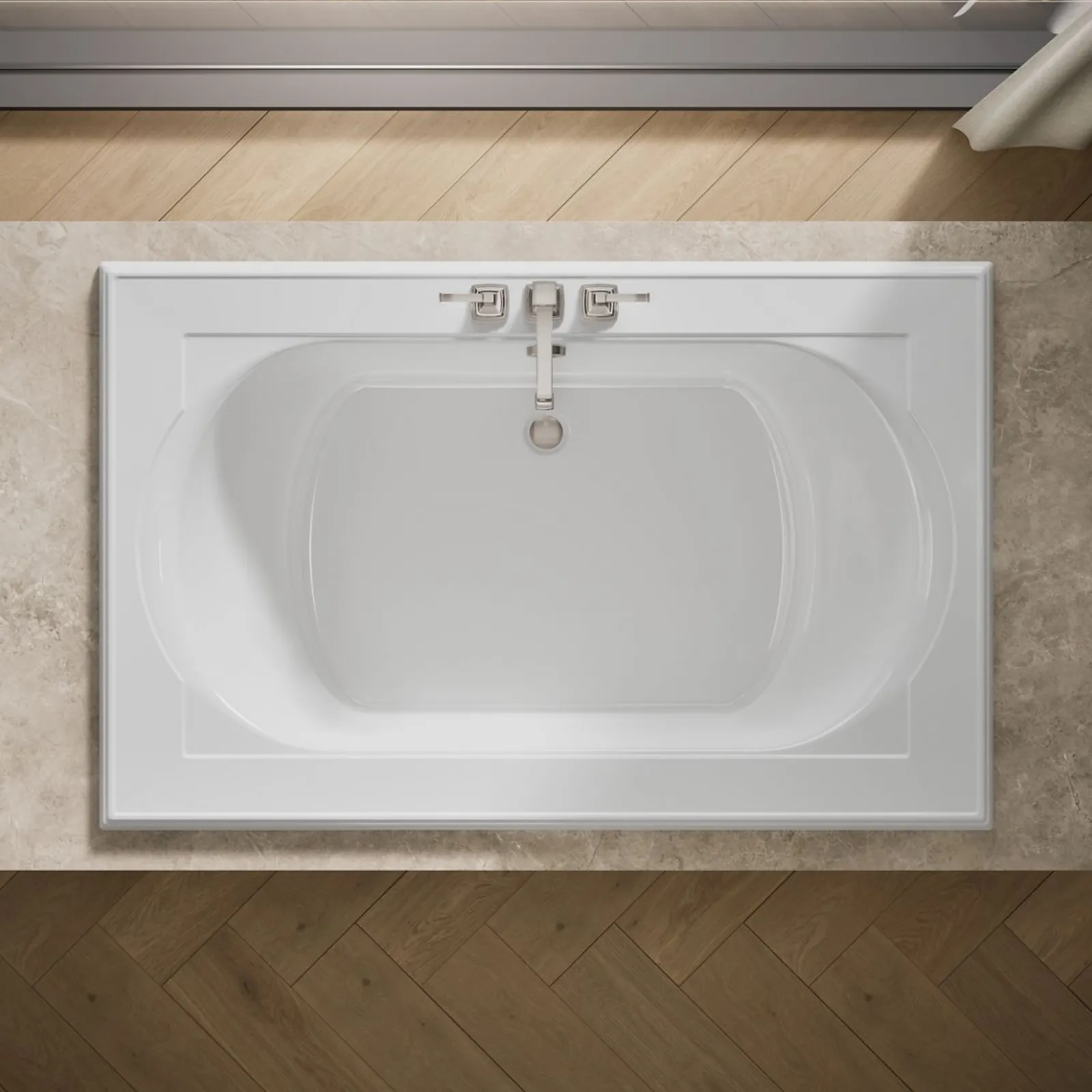 66" x 42" drop-in bath^Kohler Hot