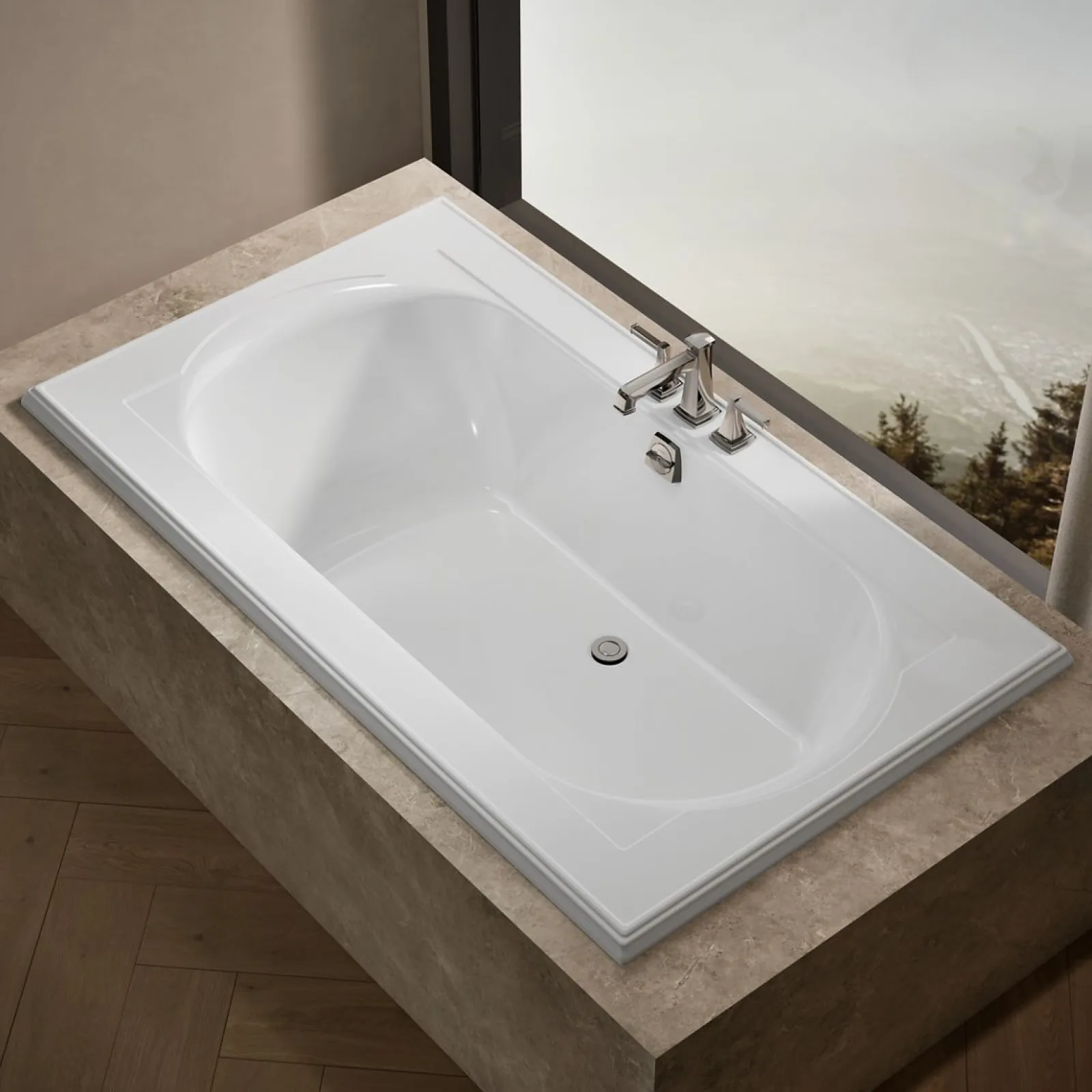 72" x 42" drop-in bath^Kohler Outlet