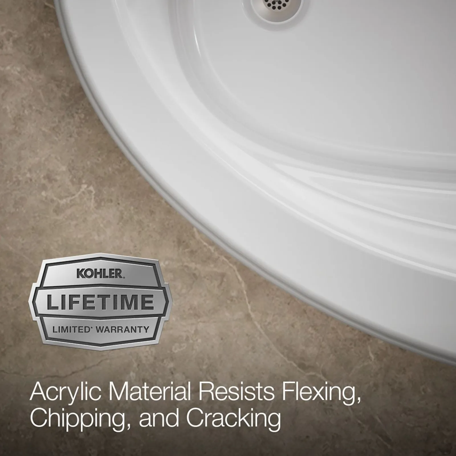 60" x 42" drop-in bath^Kohler Sale
