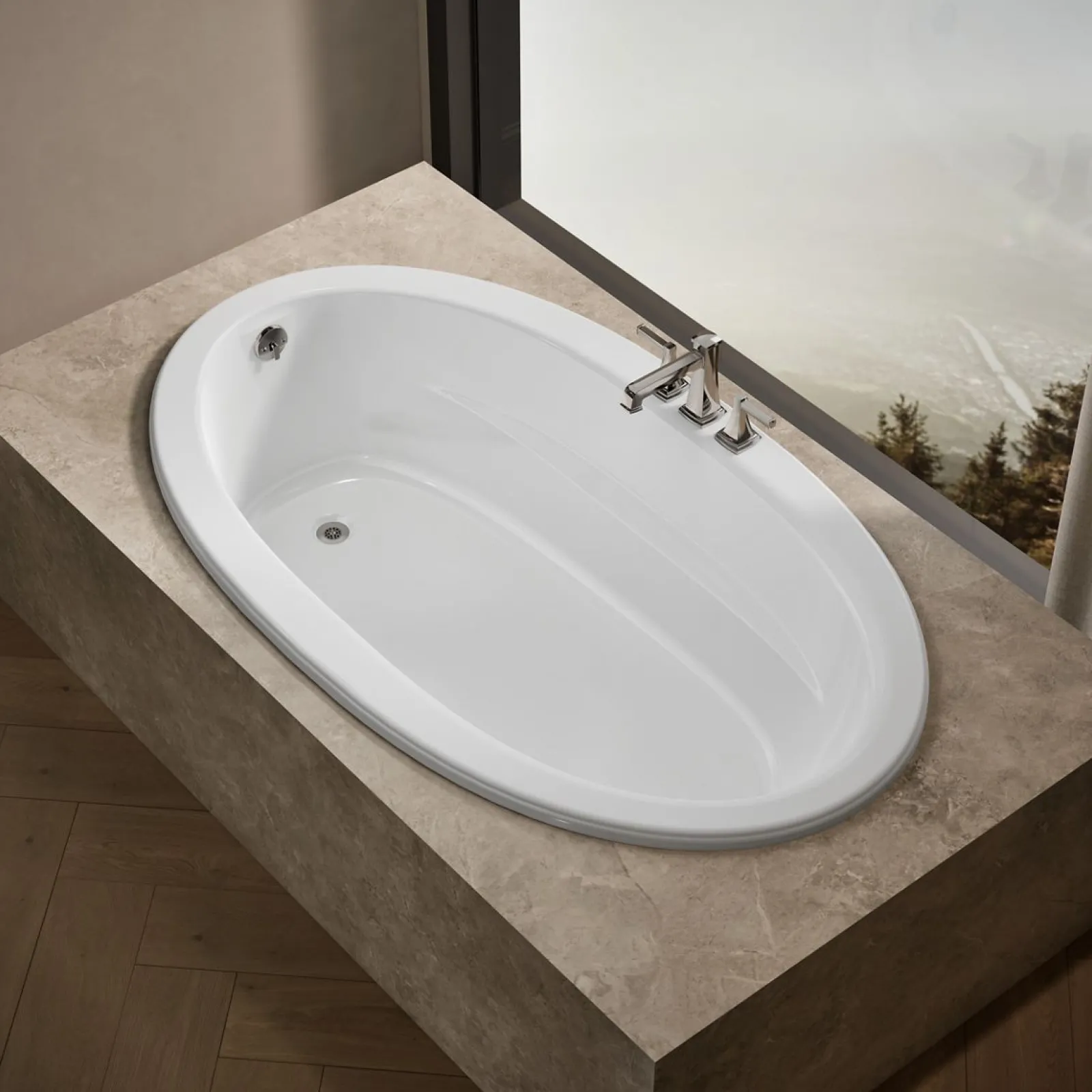 72" x 42" drop-in bath^Kohler Discount