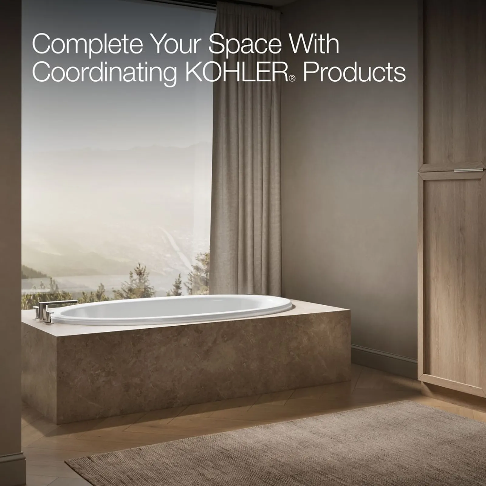 72" x 42" drop-in bath^Kohler Outlet