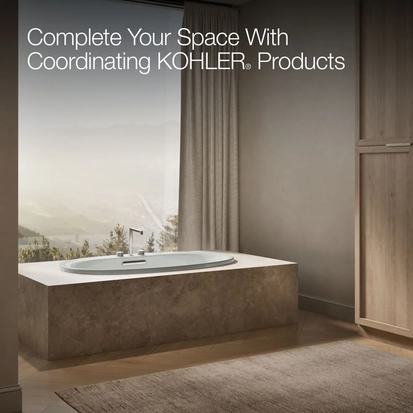 59-3/4" x 35-3/4" drop-in bath^Kohler Best
