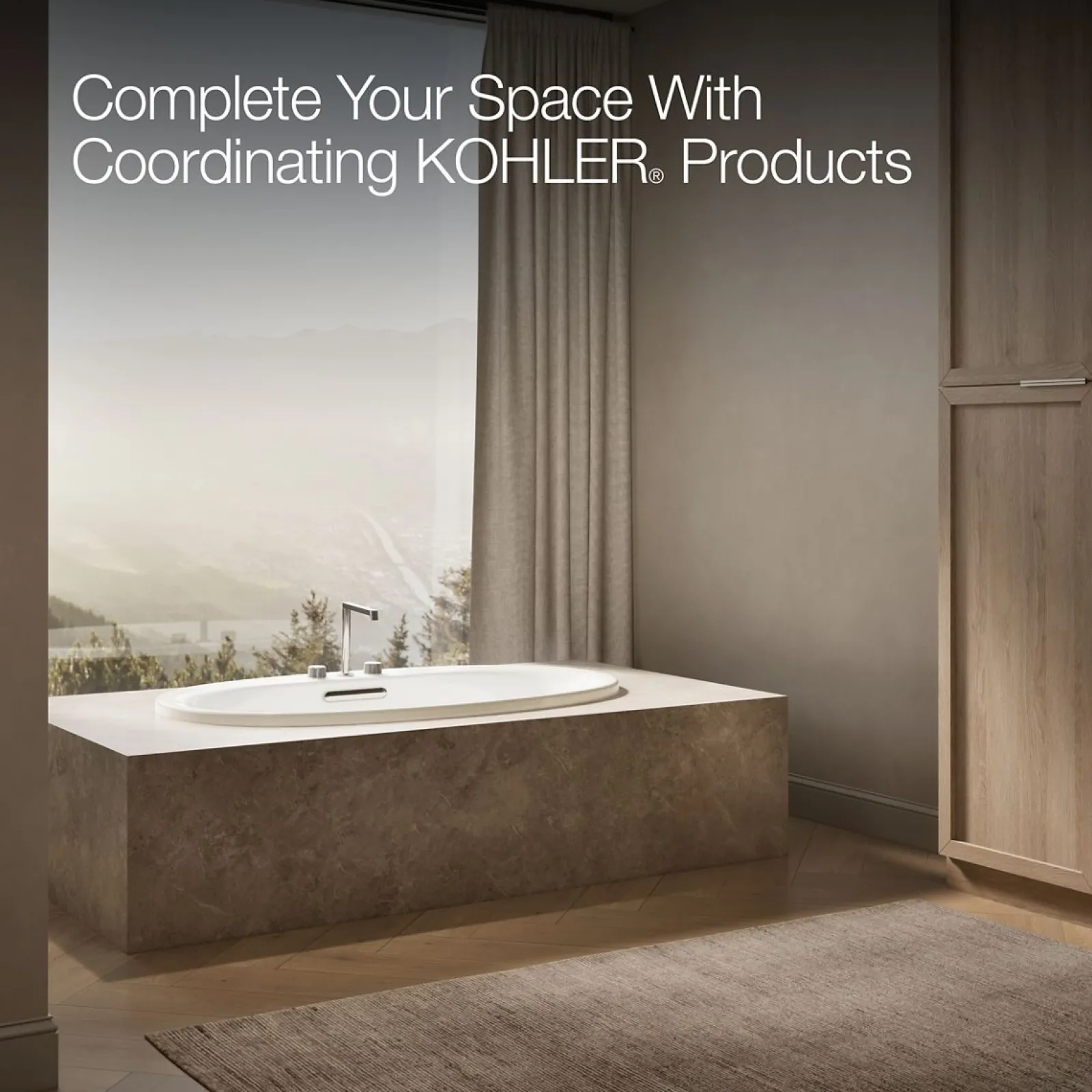 59-3/4" x 35-3/4" drop-in bath^Kohler Best