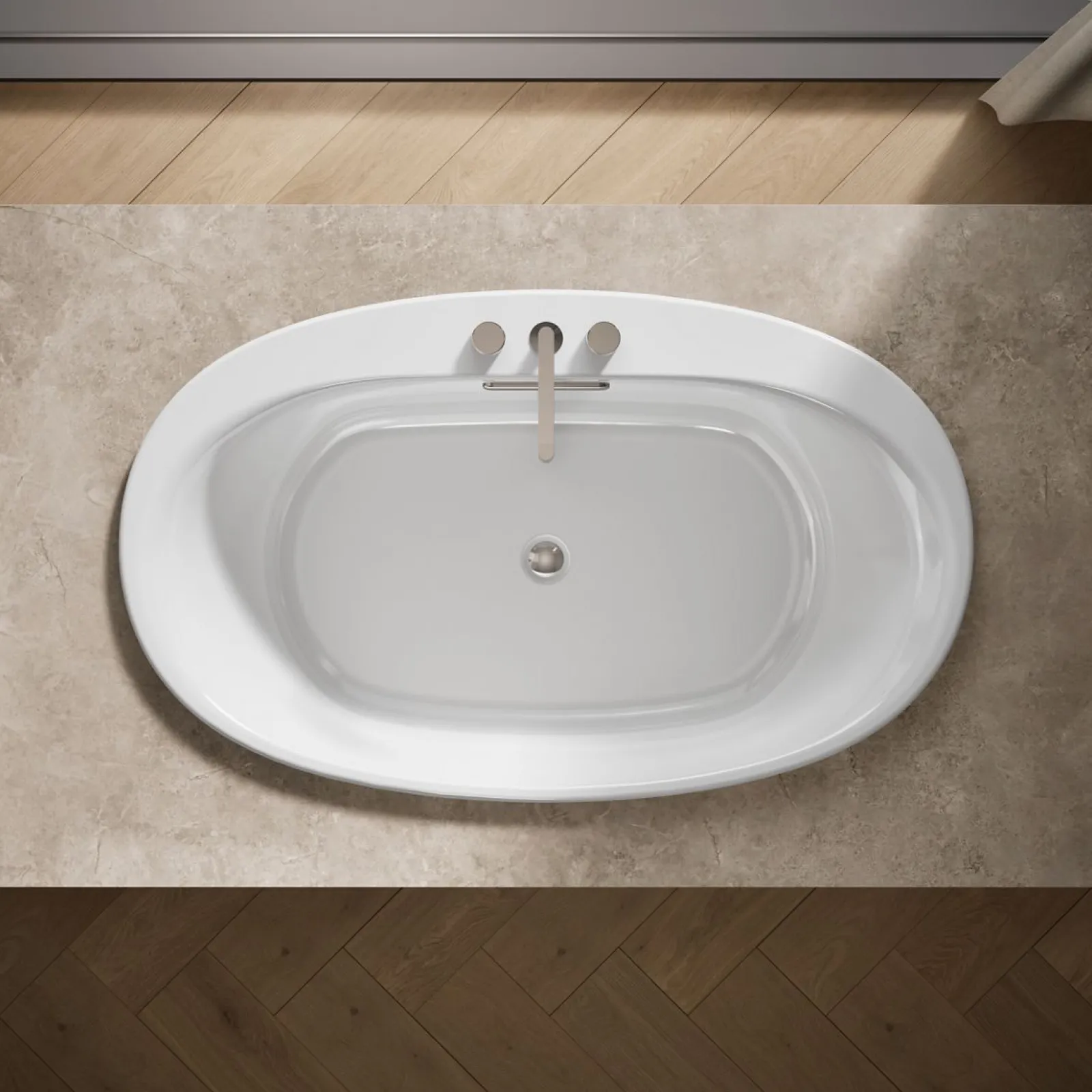 59-3/4" x 35-3/4" drop-in bath^Kohler Best