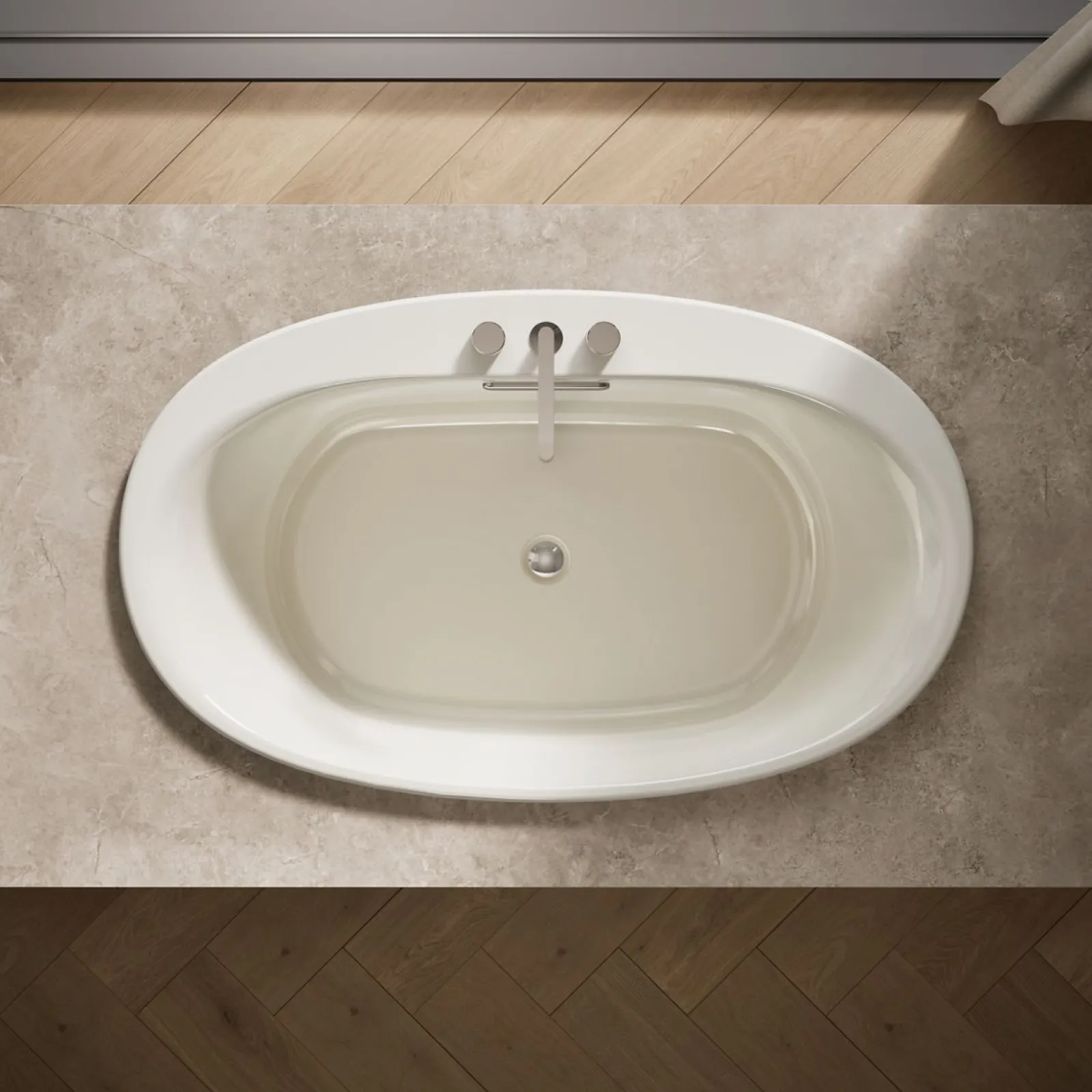 59-3/4" x 35-3/4" drop-in bath^Kohler Best