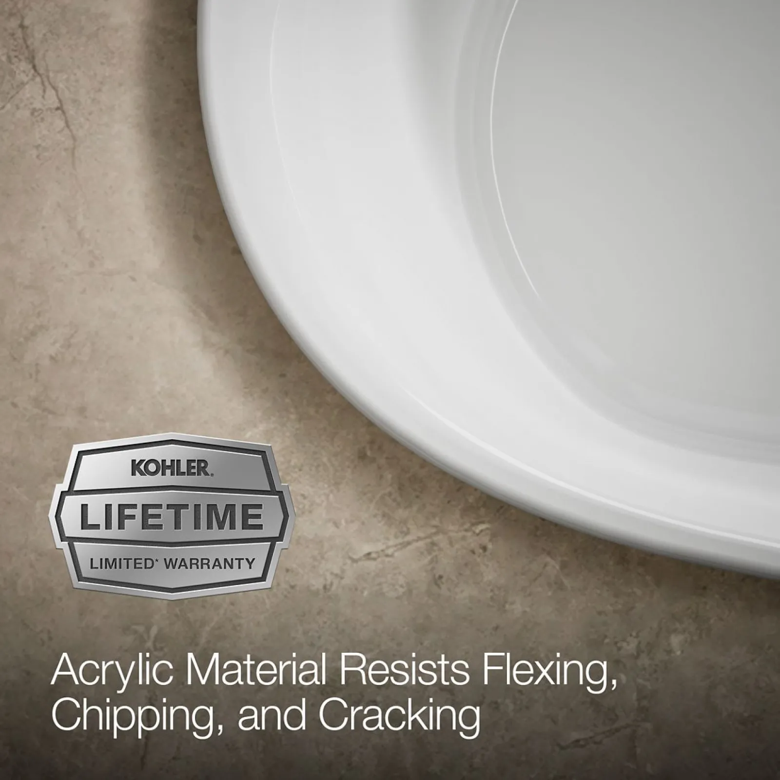 59-3/4" x 35-3/4" drop-in bath^Kohler Best