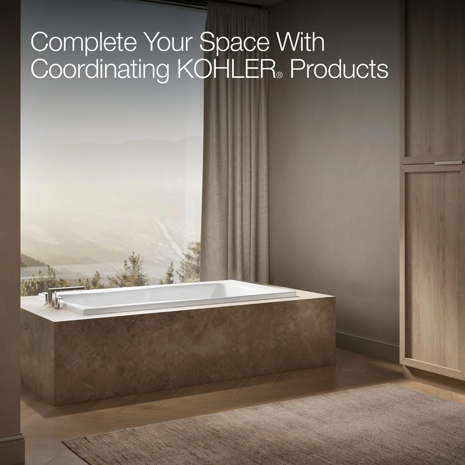 60" x 36" drop-in bath with^Kohler Discount