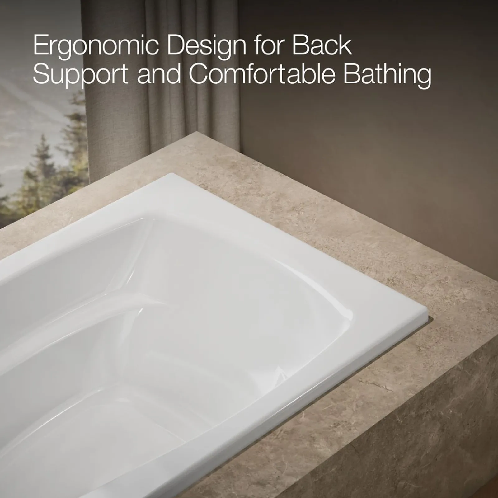 60" x 36" drop-in bath with^Kohler Discount