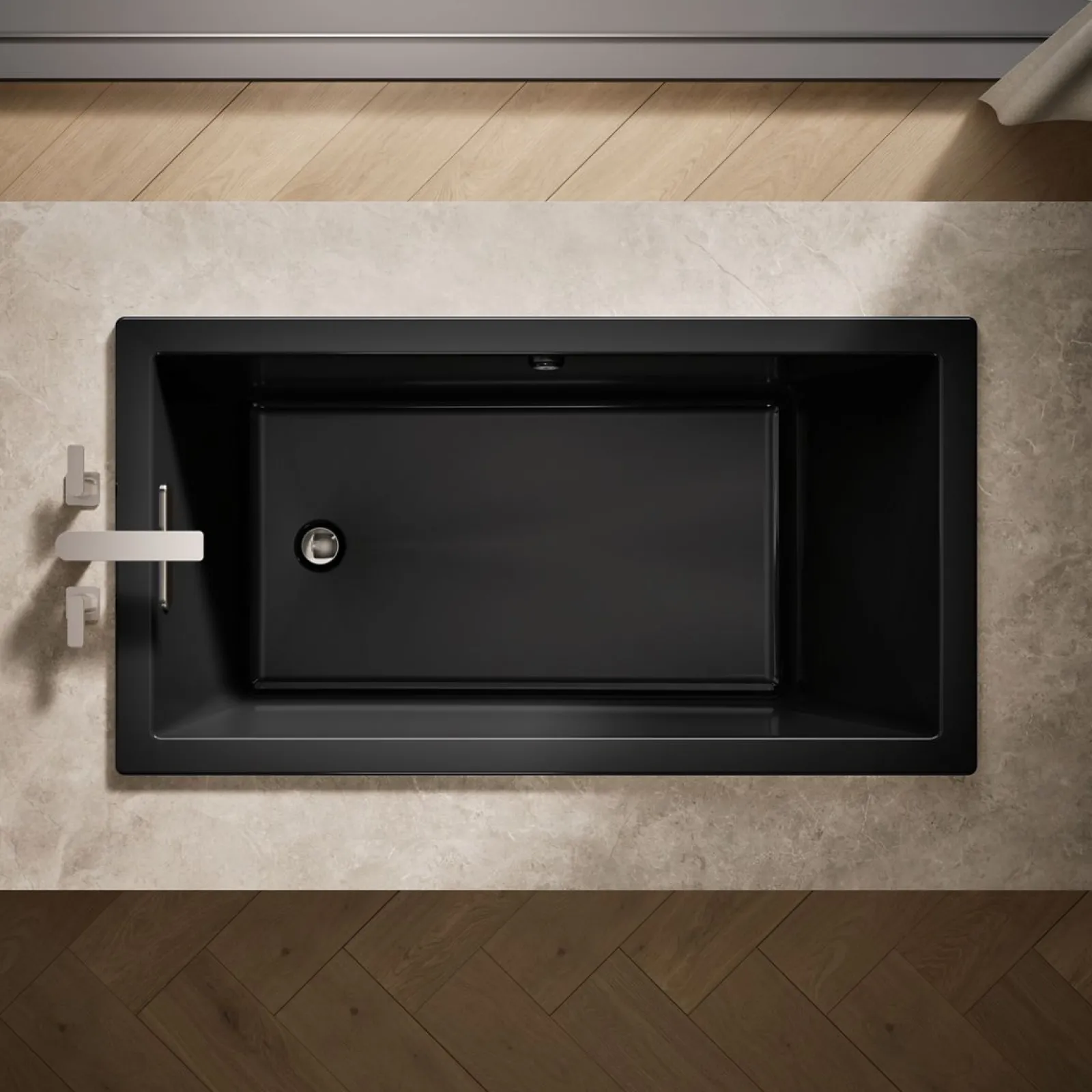 60" x 32" drop-in bath with Bask® heated surface^Kohler Best