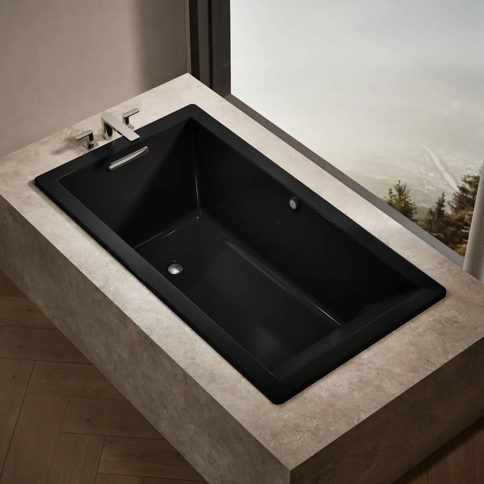 66" x 36" drop-in bath with Bask® heated surface^Kohler Clearance