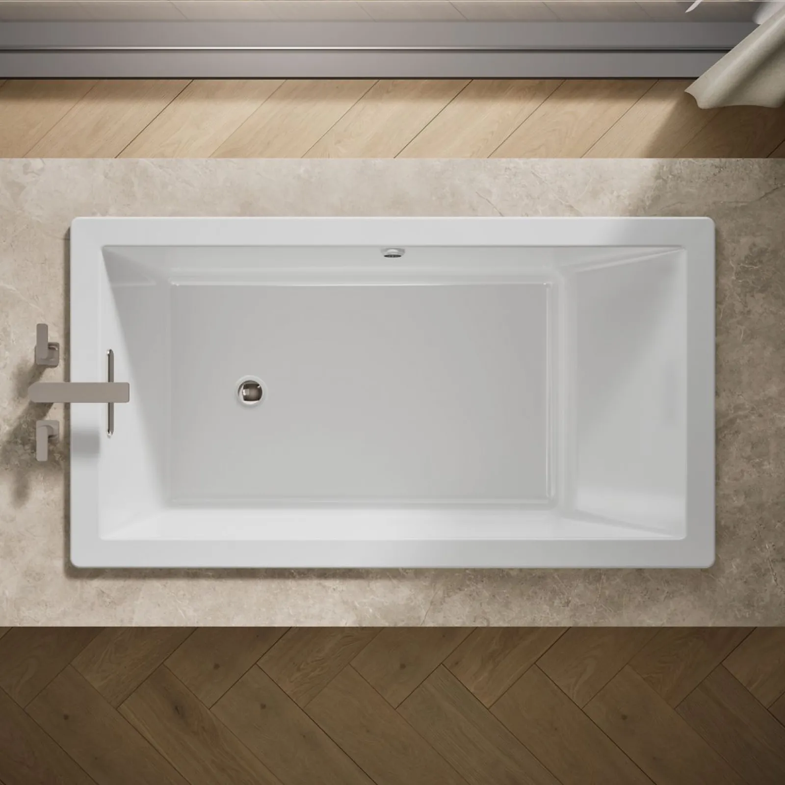 66" x 36" drop-in bath with Bask® heated surface^Kohler Clearance