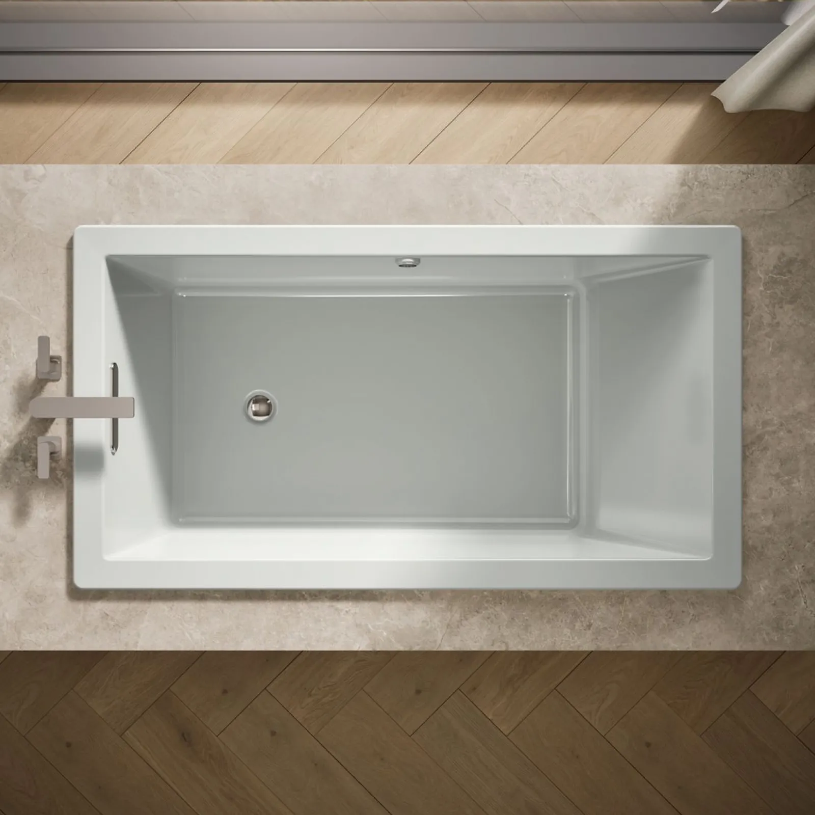 66" x 36" drop-in bath with Bask® heated surface^Kohler Clearance