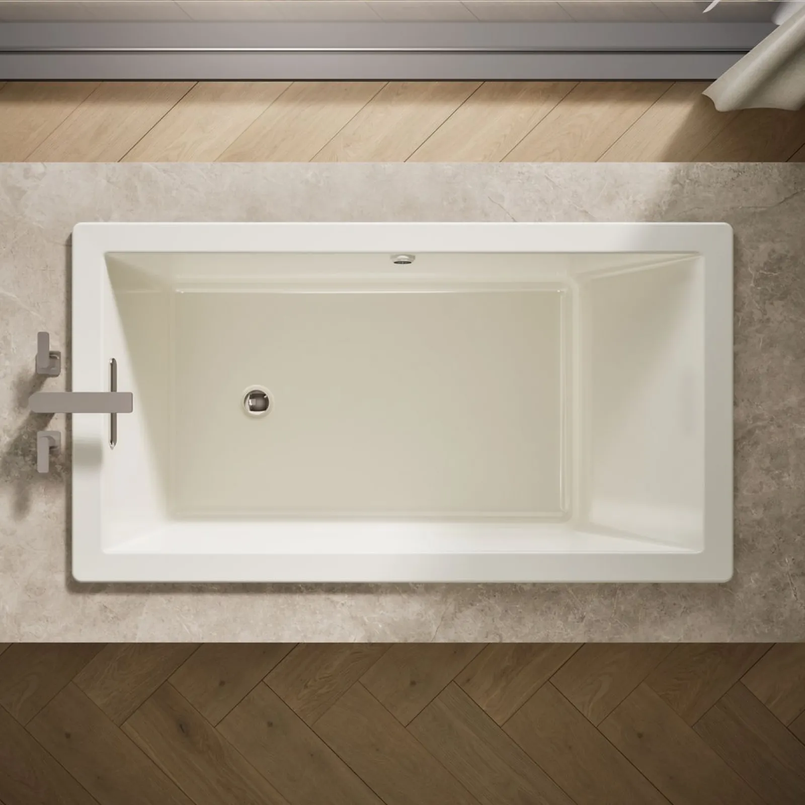 66" x 36" drop-in bath with Bask® heated surface^Kohler Clearance