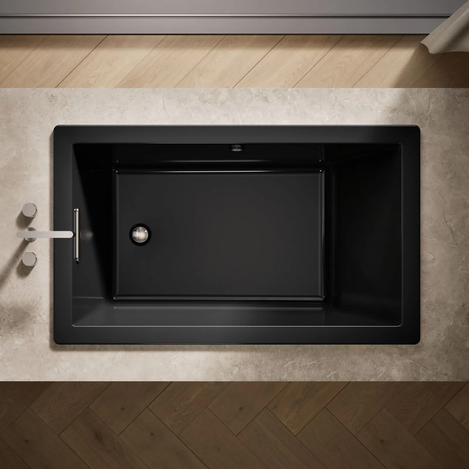 60" x 36" drop-in bath with Bask® heated surface^Kohler Best