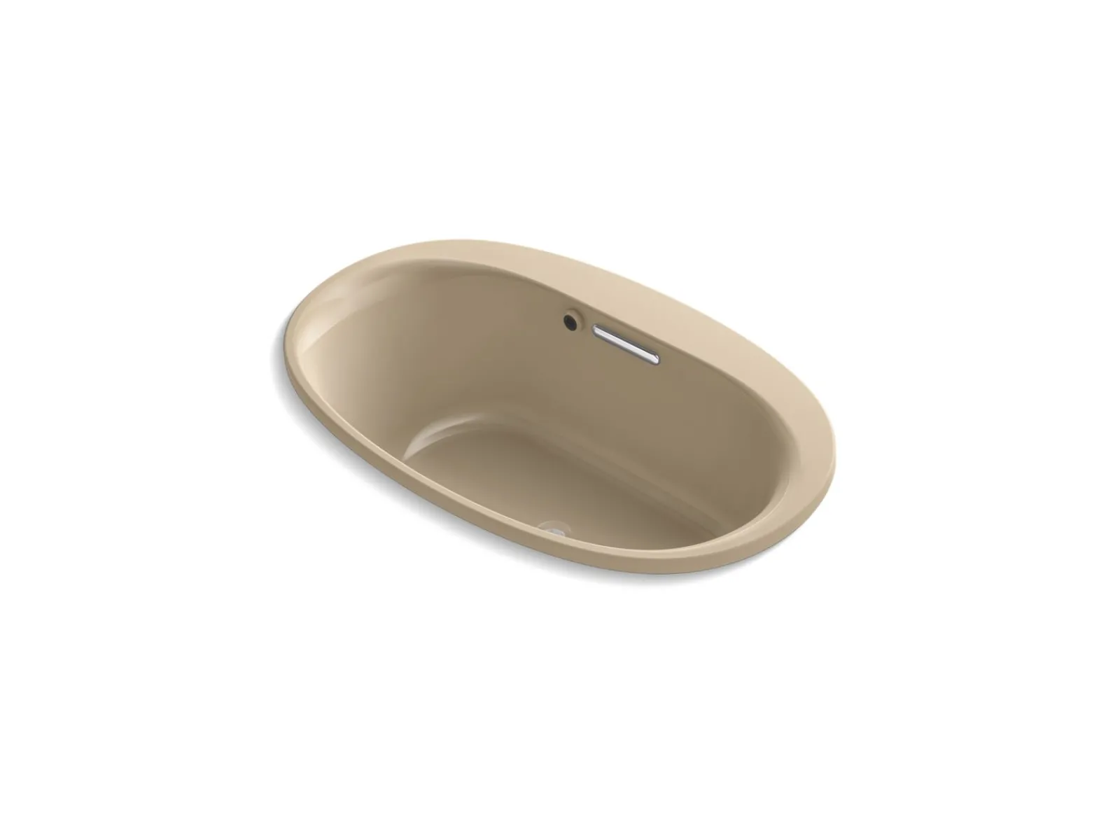 59-3/4" x 35-3/4" drop-in bath with Bask® heated surface^Kohler Hot