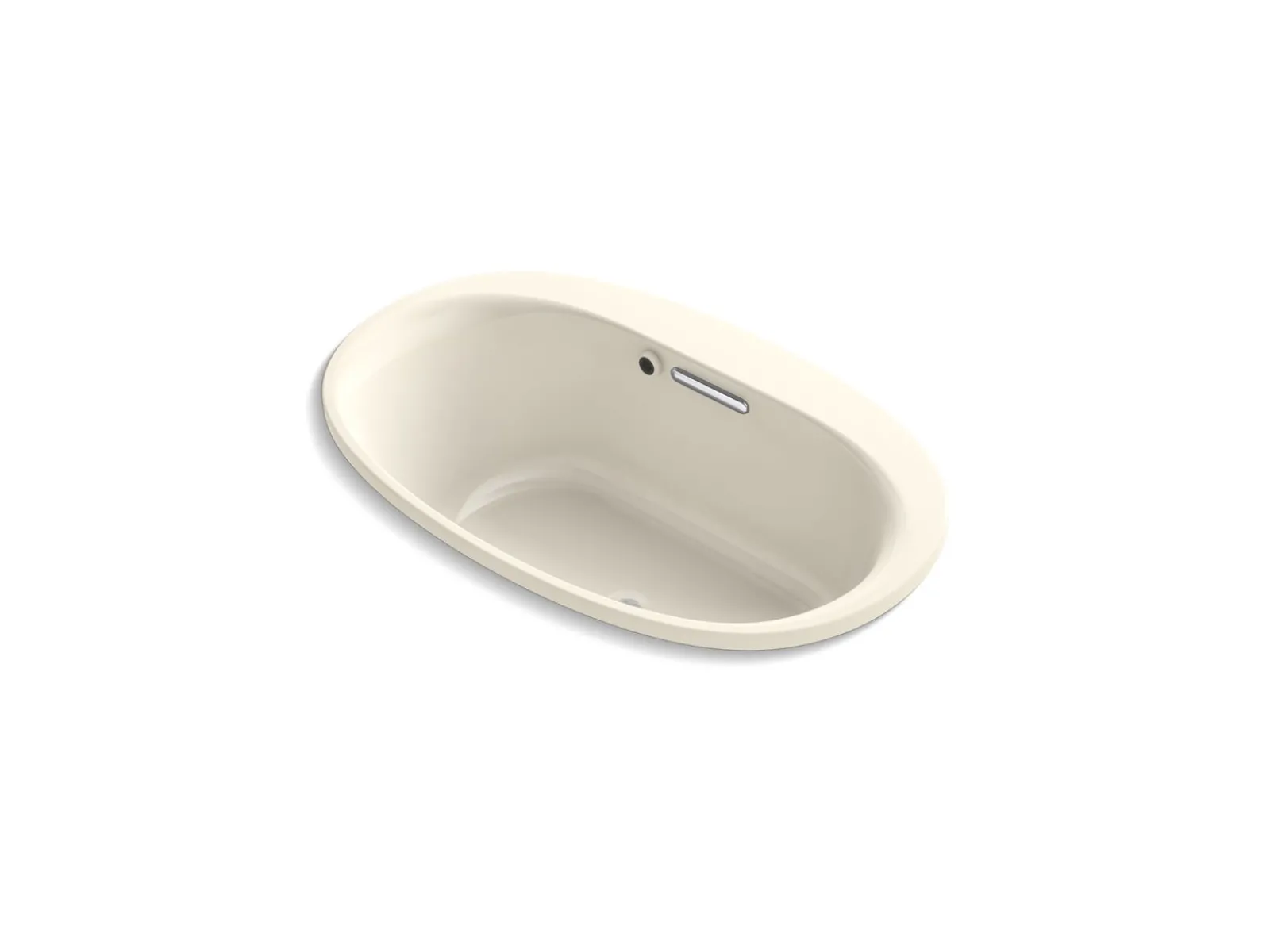 59-3/4" x 35-3/4" drop-in bath with Bask® heated surface^Kohler Hot