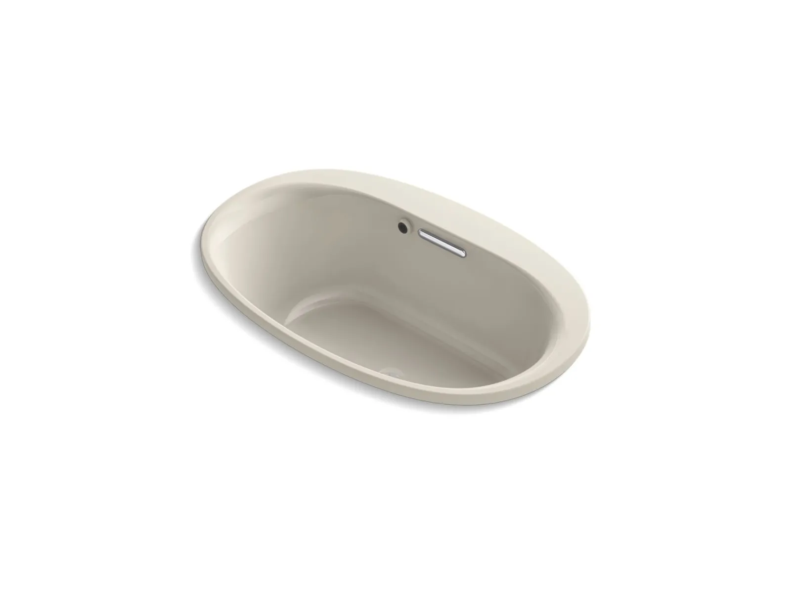 59-3/4" x 35-3/4" drop-in bath with Bask® heated surface^Kohler Hot