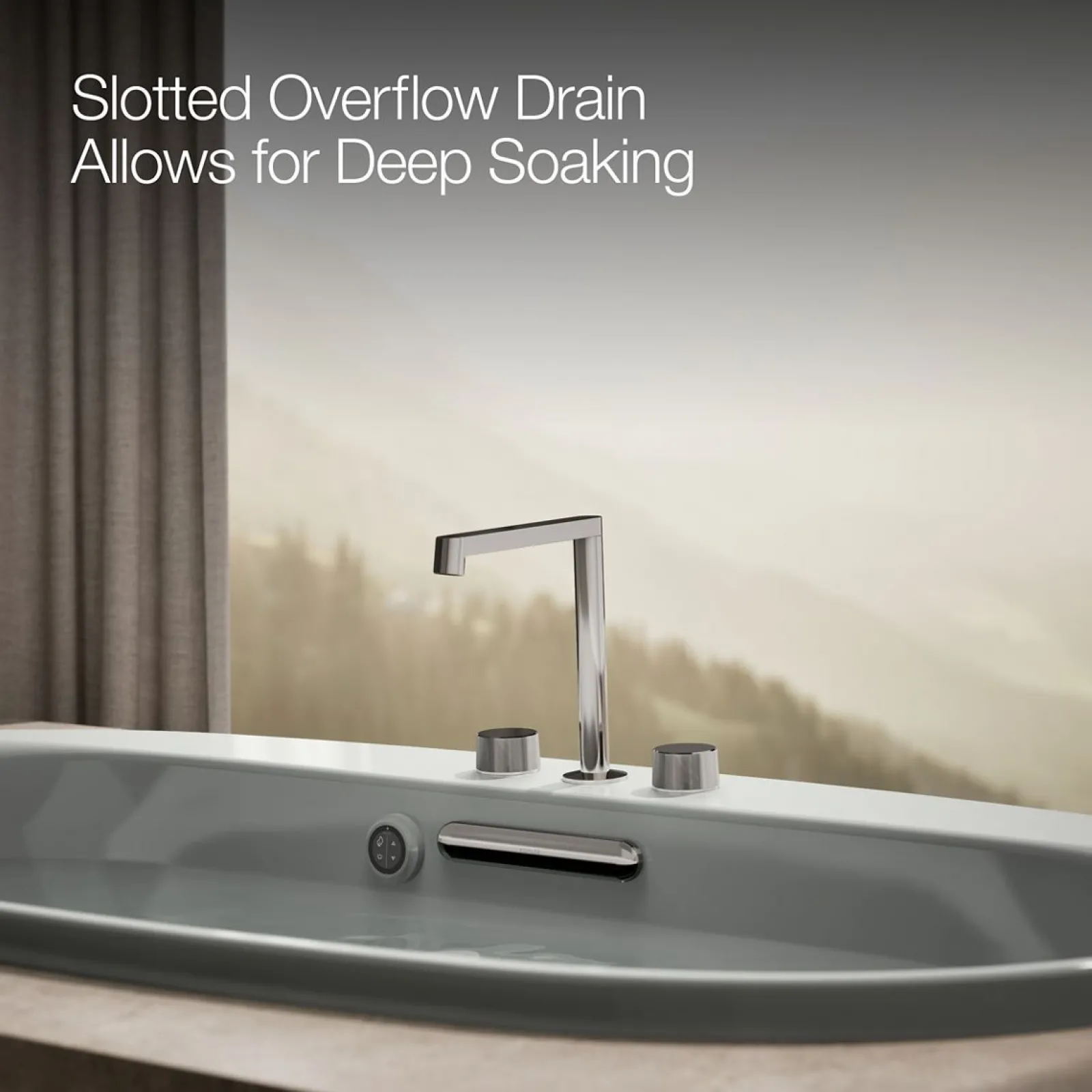 65-1/2" x 35-3/4" drop-in bath with Bask® heated surface^Kohler Discount