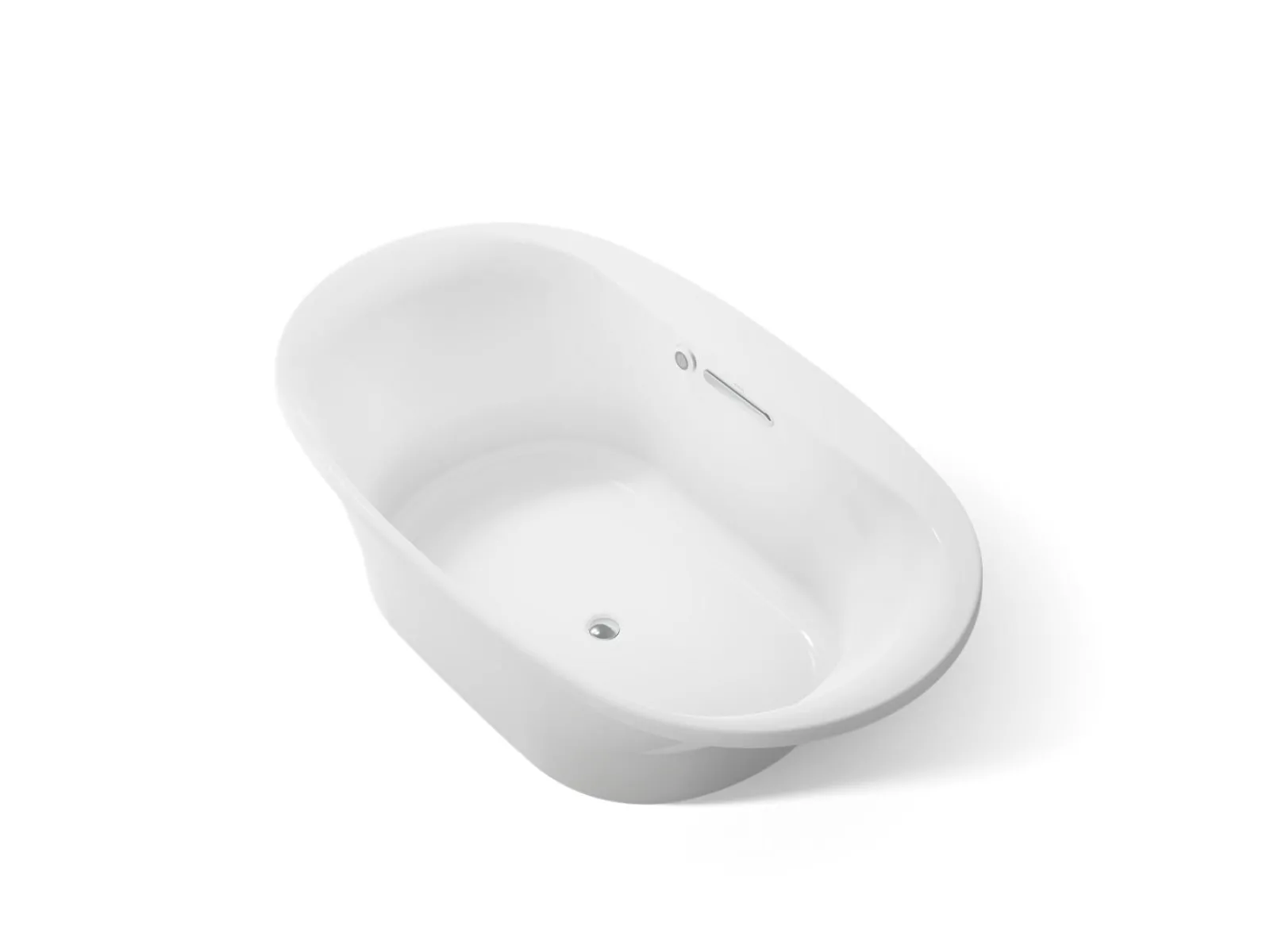 71-1/2" x 41-1/2" drop-in bath with Bask® heated surface^Kohler New