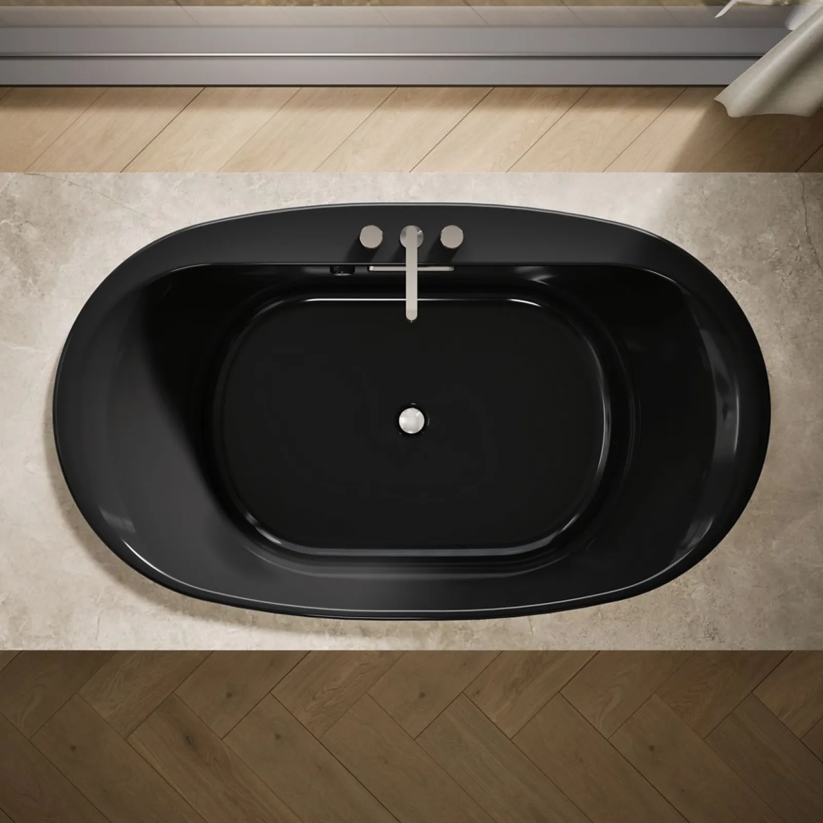 71-1/2" x 41-1/2" drop-in bath with Bask® heated surface^Kohler New
