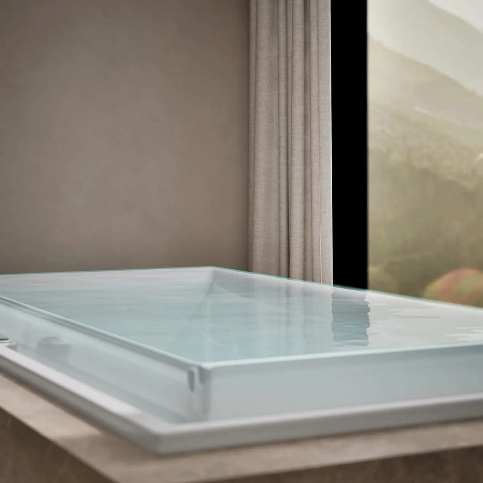 63" x 31-1/2" drop-in Effervescence bath^Kohler Hot