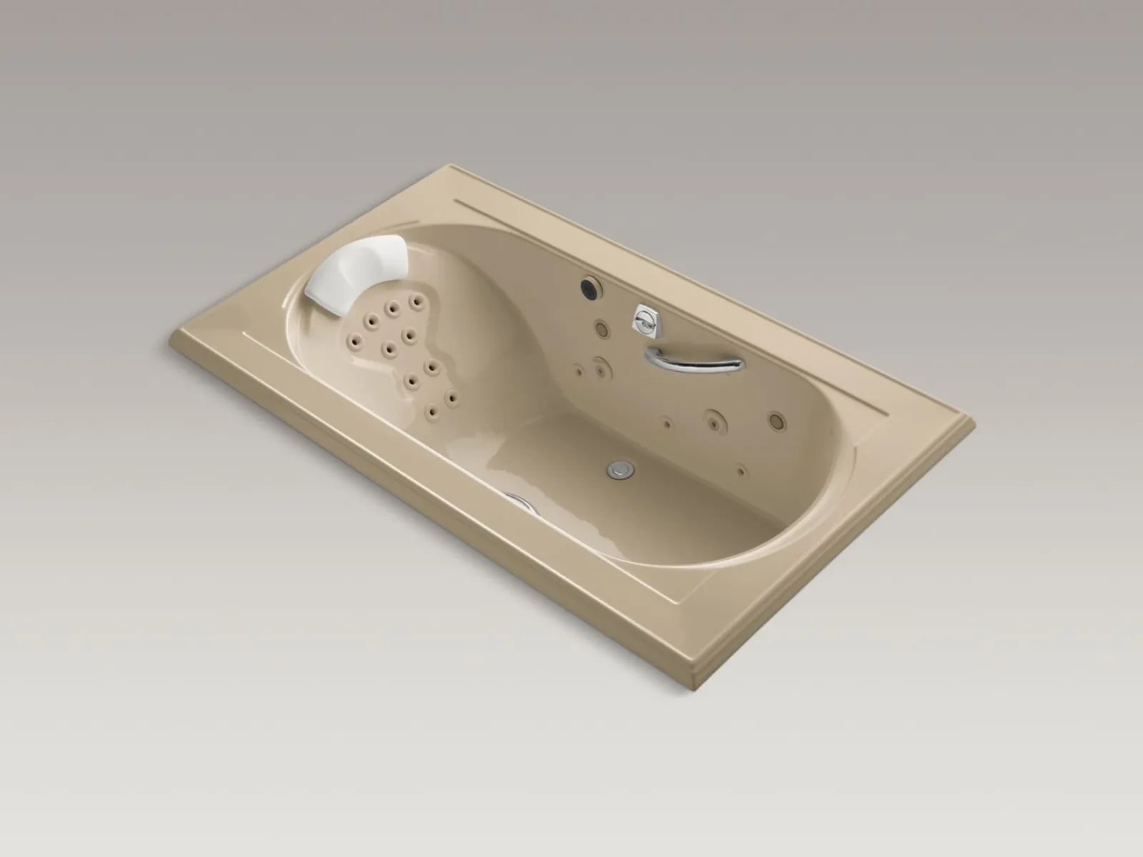 72" x 42" drop-in Effervescence whirlpool bath^Kohler Hot