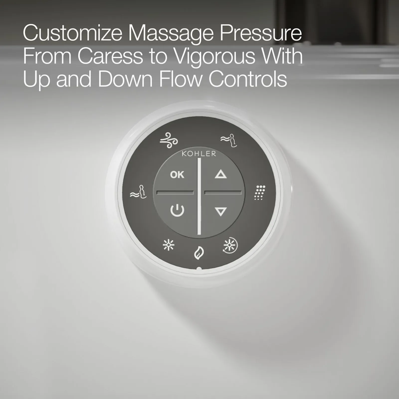 72" x 42" drop-in Effervescence whirlpool bath^Kohler Hot