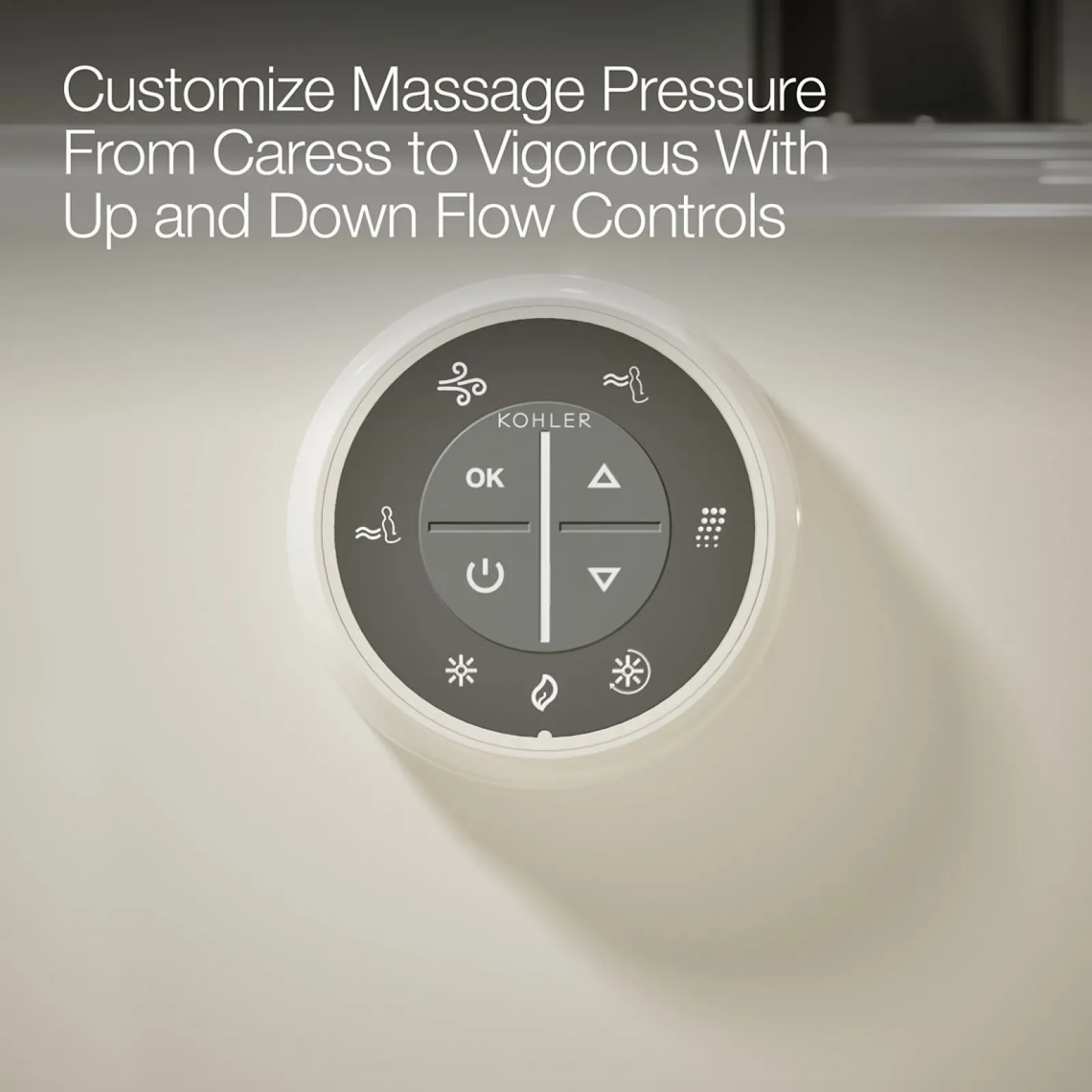 72" x 42" drop-in Effervescence whirlpool bath^Kohler Hot