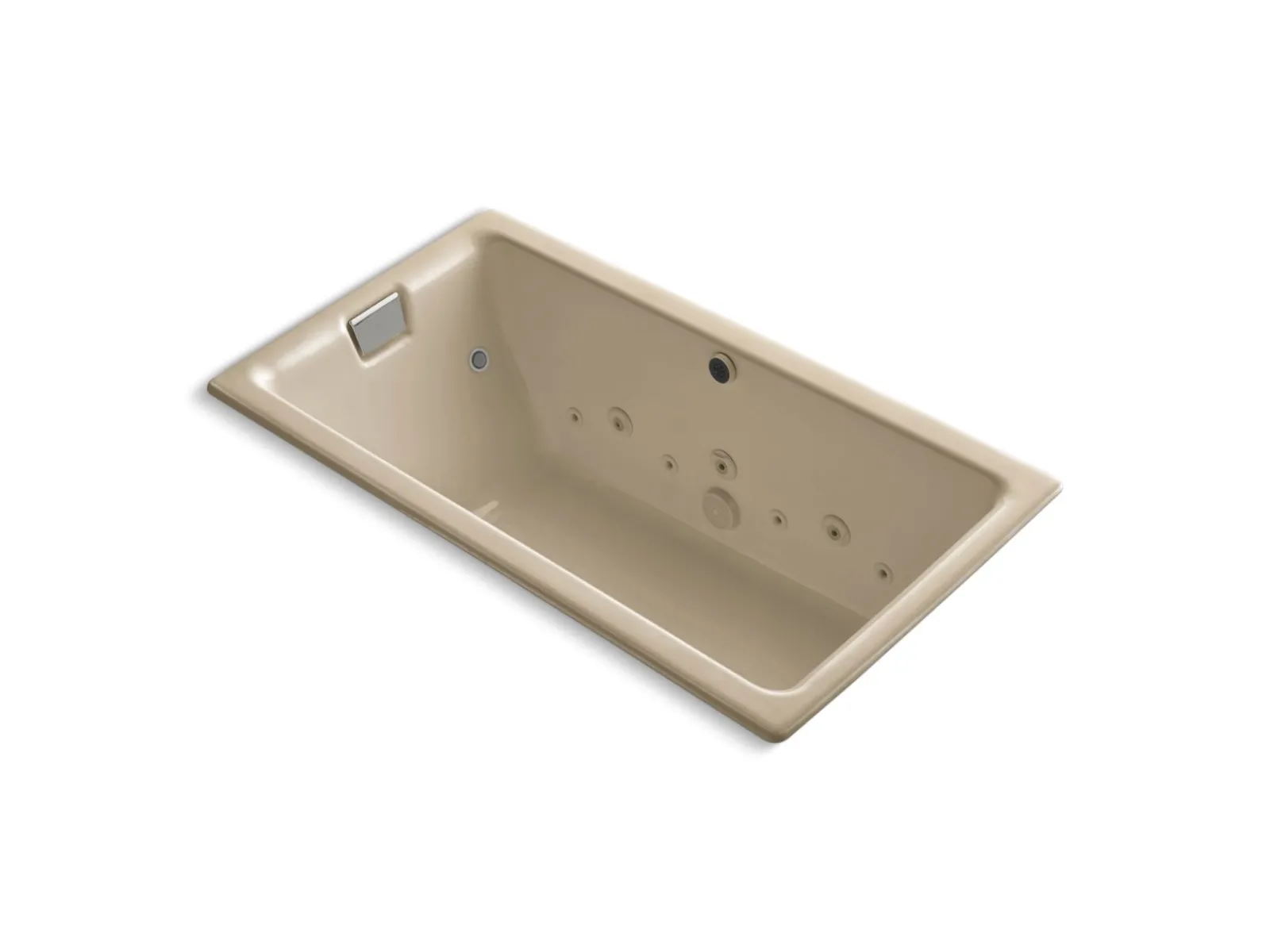 66" x 36" drop-in Effervescence whirlpool bath^Kohler Hot