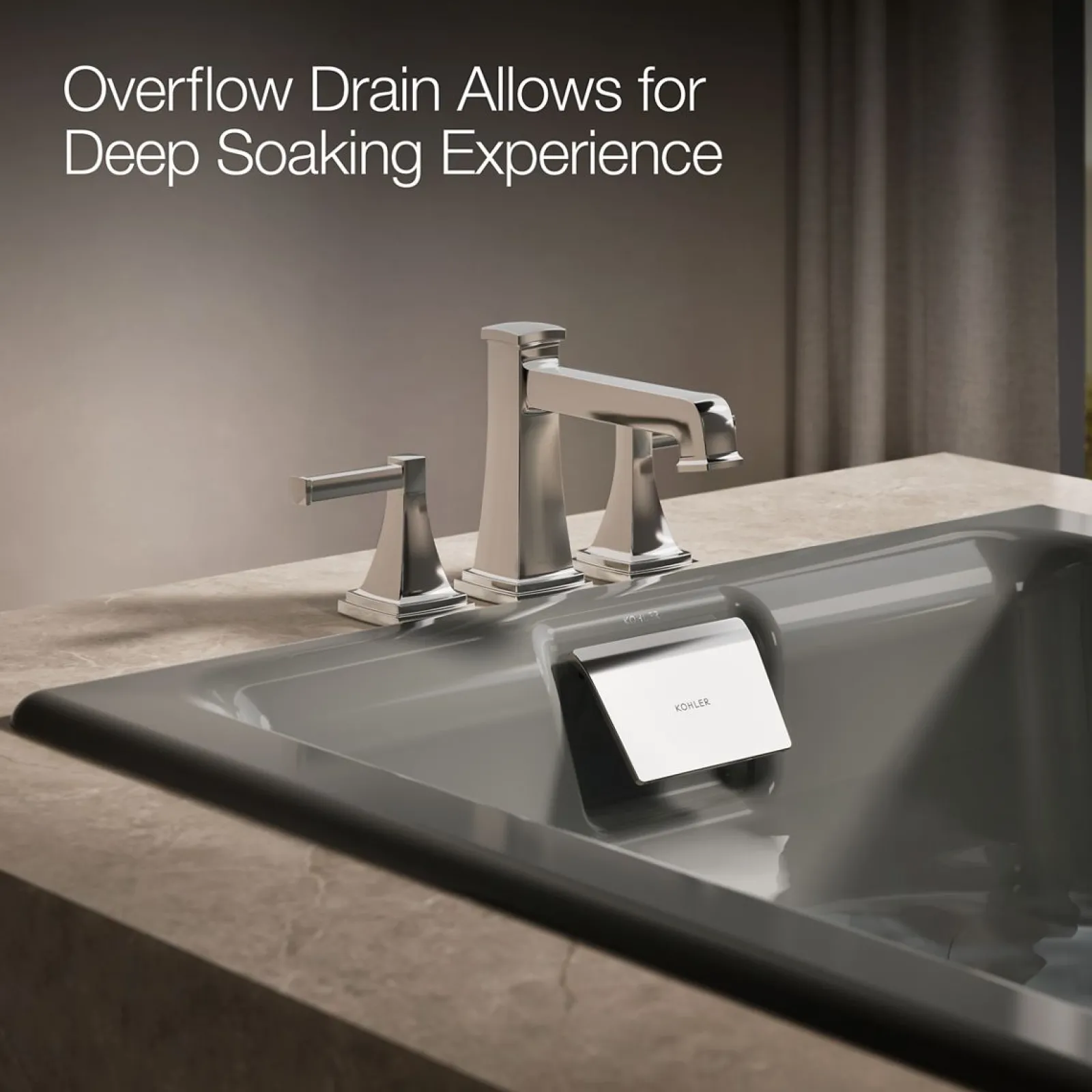 66" x 36" drop-in Effervescence whirlpool bath^Kohler Hot
