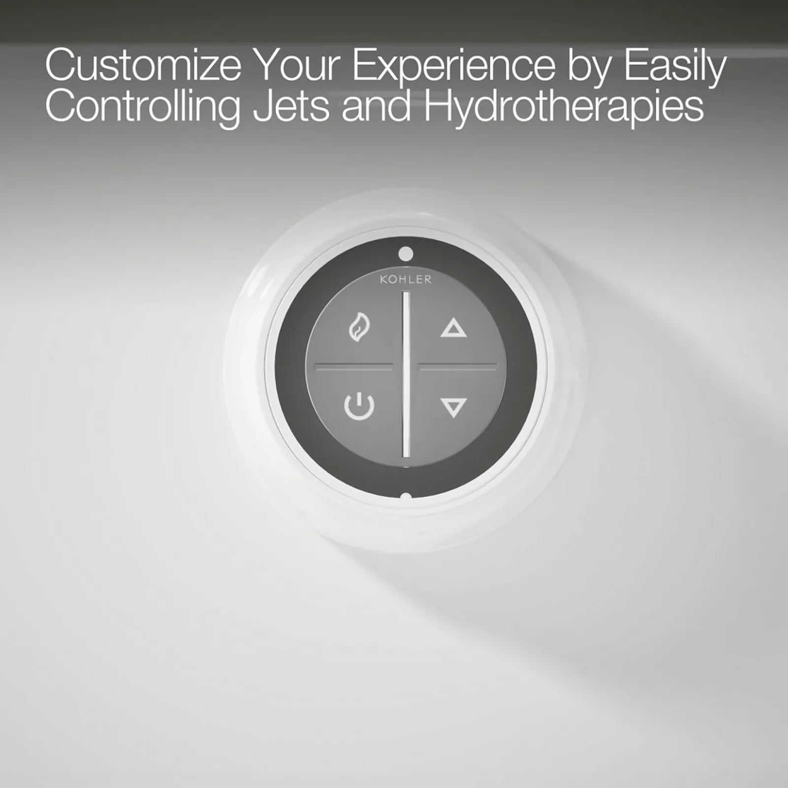 66" x 36" drop-in Effervescence whirlpool bath^Kohler Hot