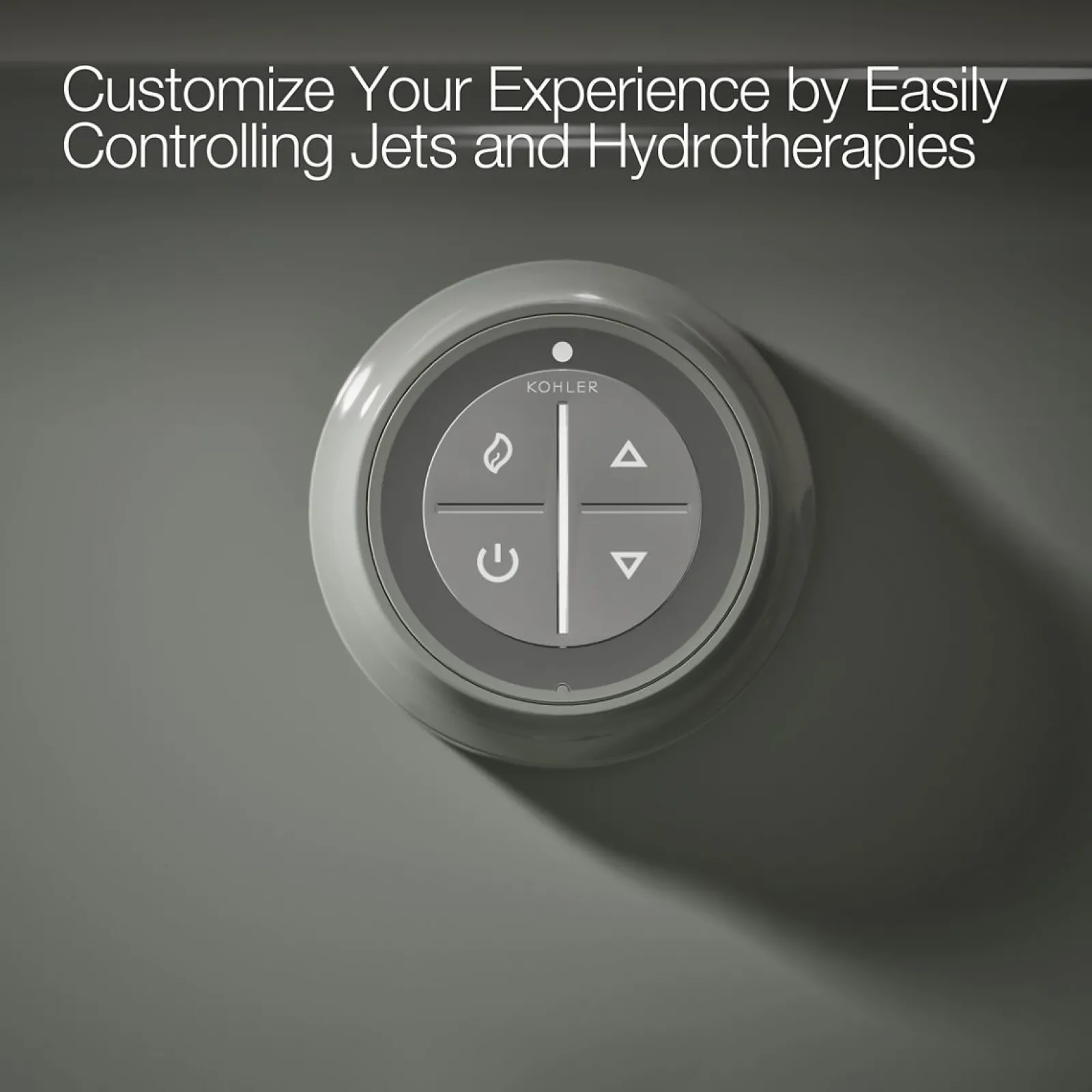 66" x 36" drop-in Effervescence whirlpool bath^Kohler Hot