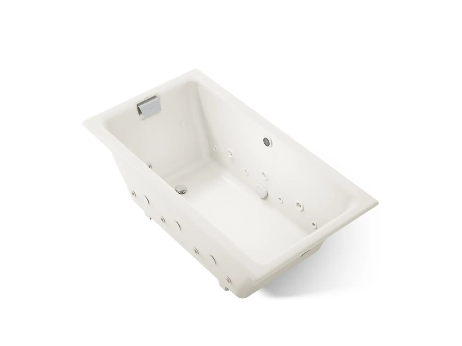 66" x 36" drop-in Effervescence whirlpool bath^Kohler Hot
