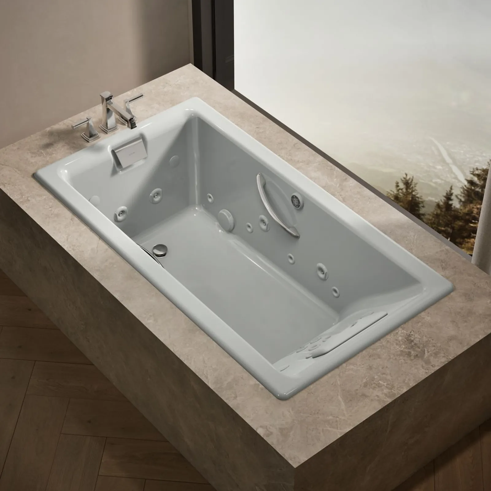 66" x 36" drop-in Effervescence whirlpool bath^Kohler Discount