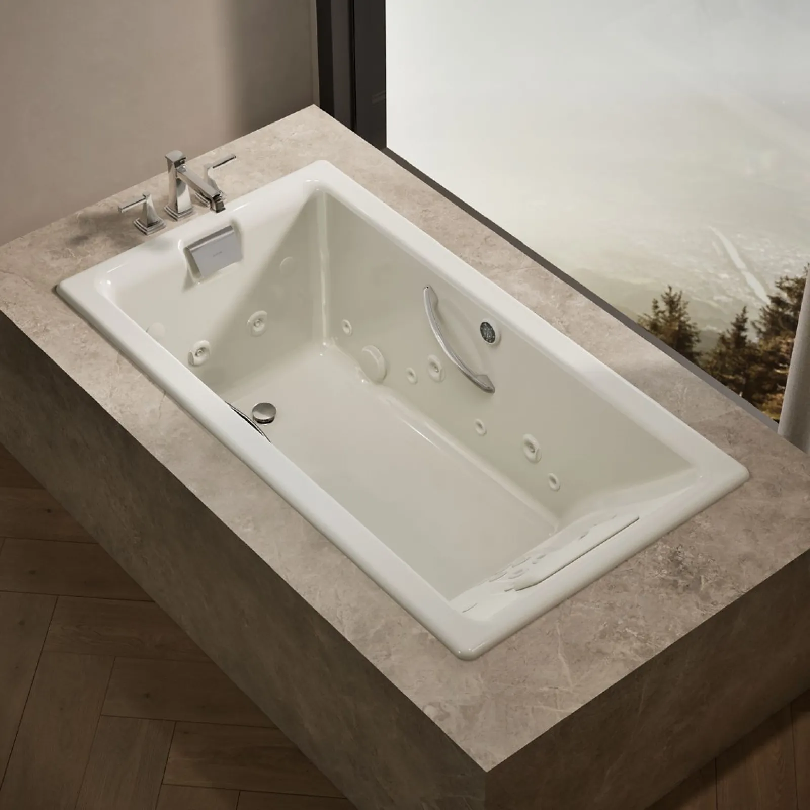 66" x 36" drop-in Effervescence whirlpool bath^Kohler Discount