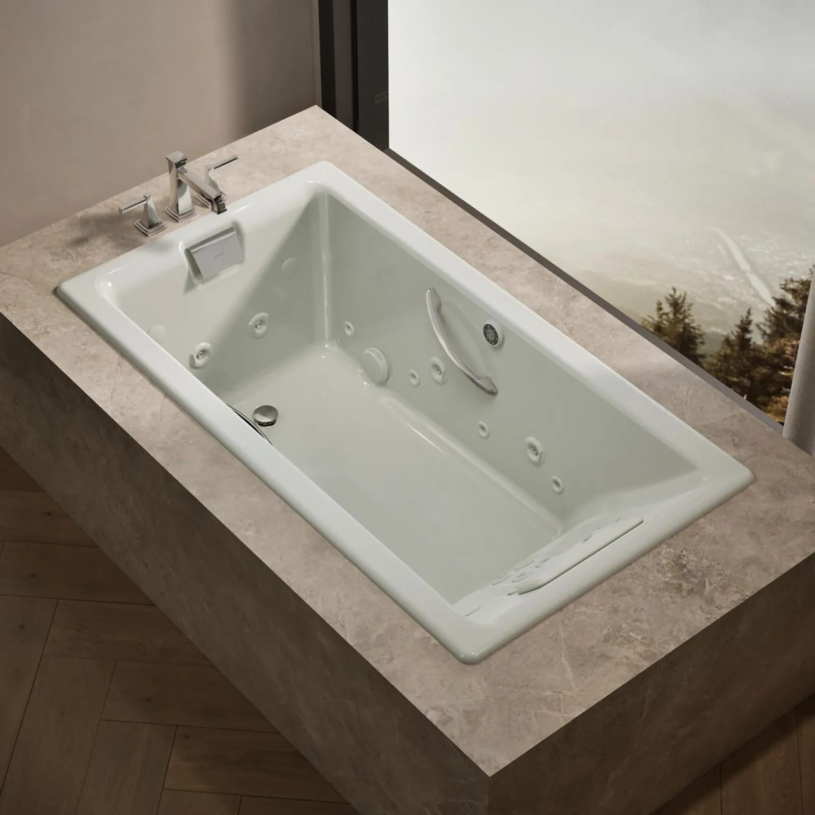 66" x 36" drop-in Effervescence whirlpool bath^Kohler Discount