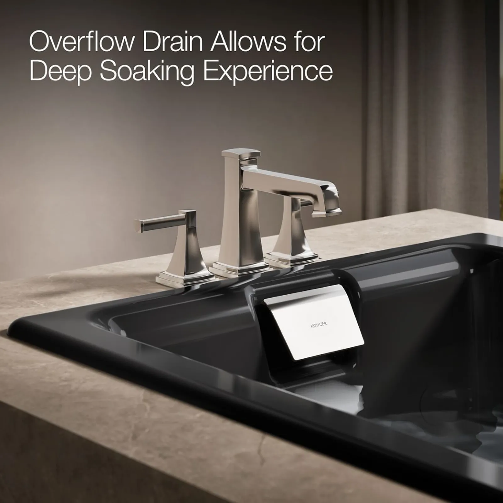 66" x 36" drop-in Effervescence whirlpool bath^Kohler Discount