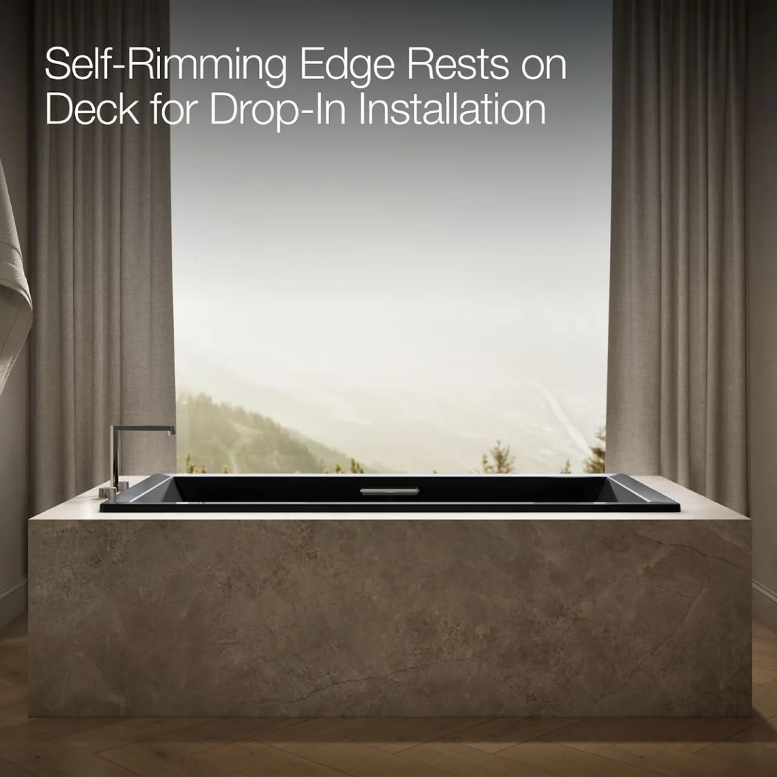 72" x 36" drop-in Heated BubbleMassage™ air bath^Kohler Discount