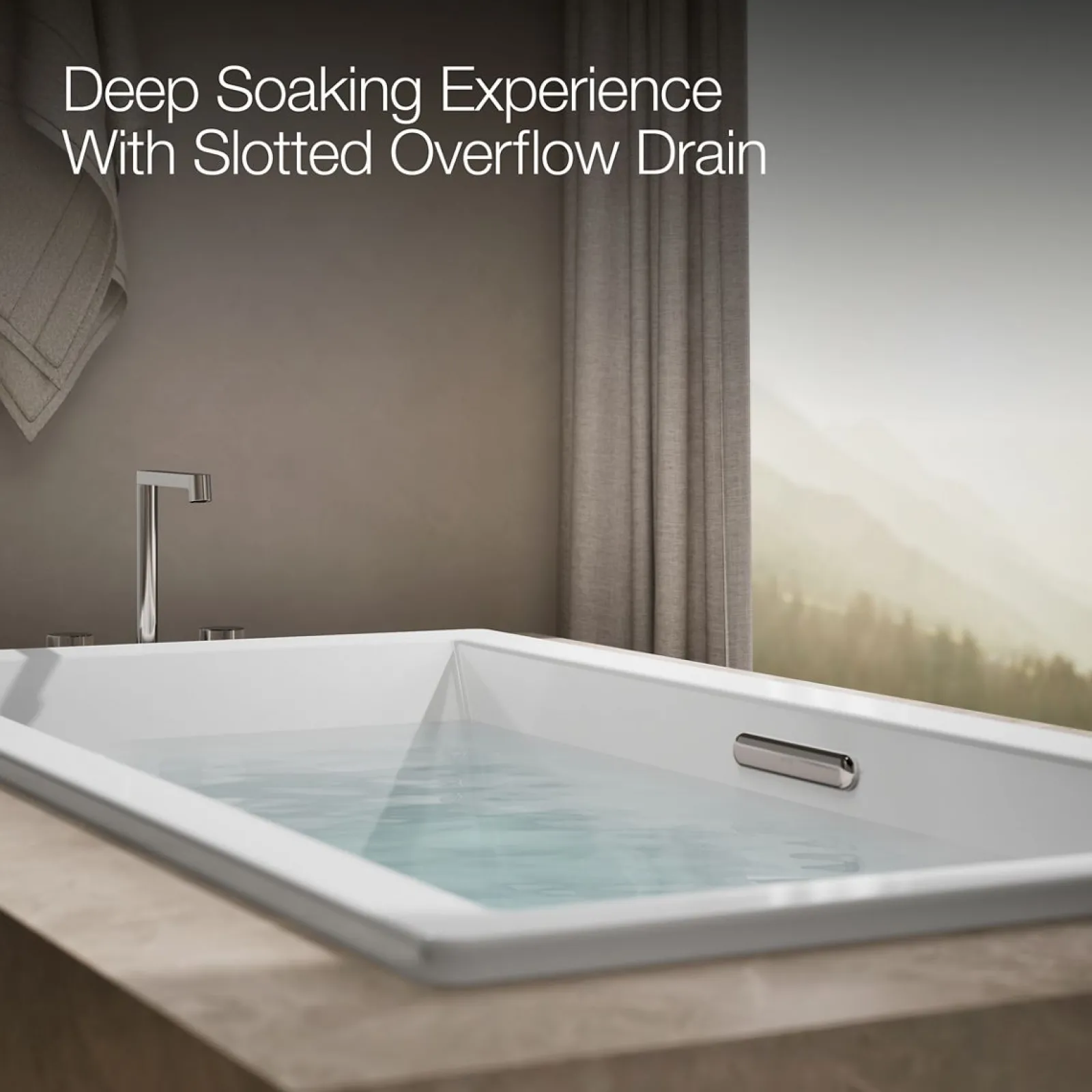 72" x 36" drop-in Heated BubbleMassage™ air bath^Kohler Discount