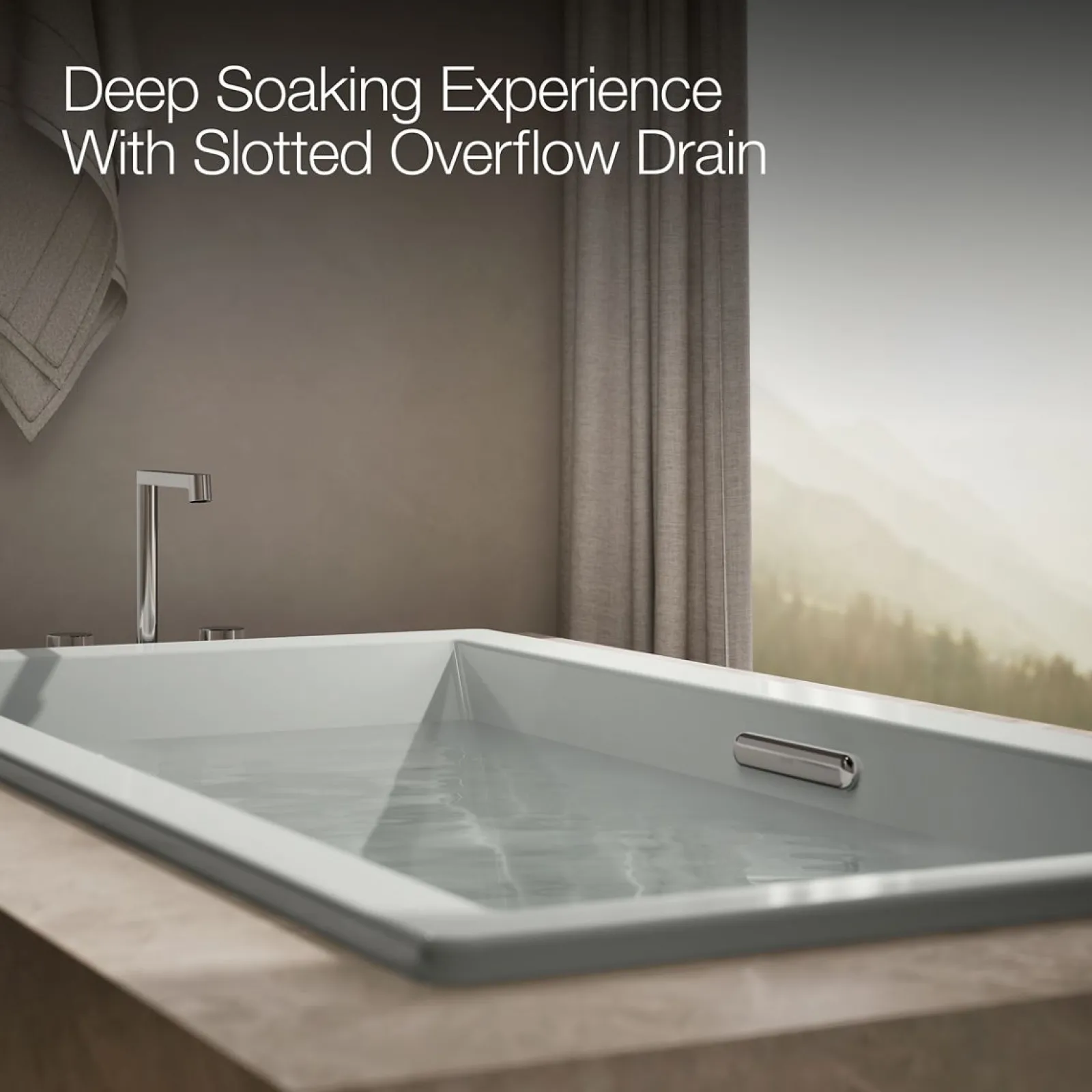 72" x 36" drop-in Heated BubbleMassage™ air bath^Kohler Discount