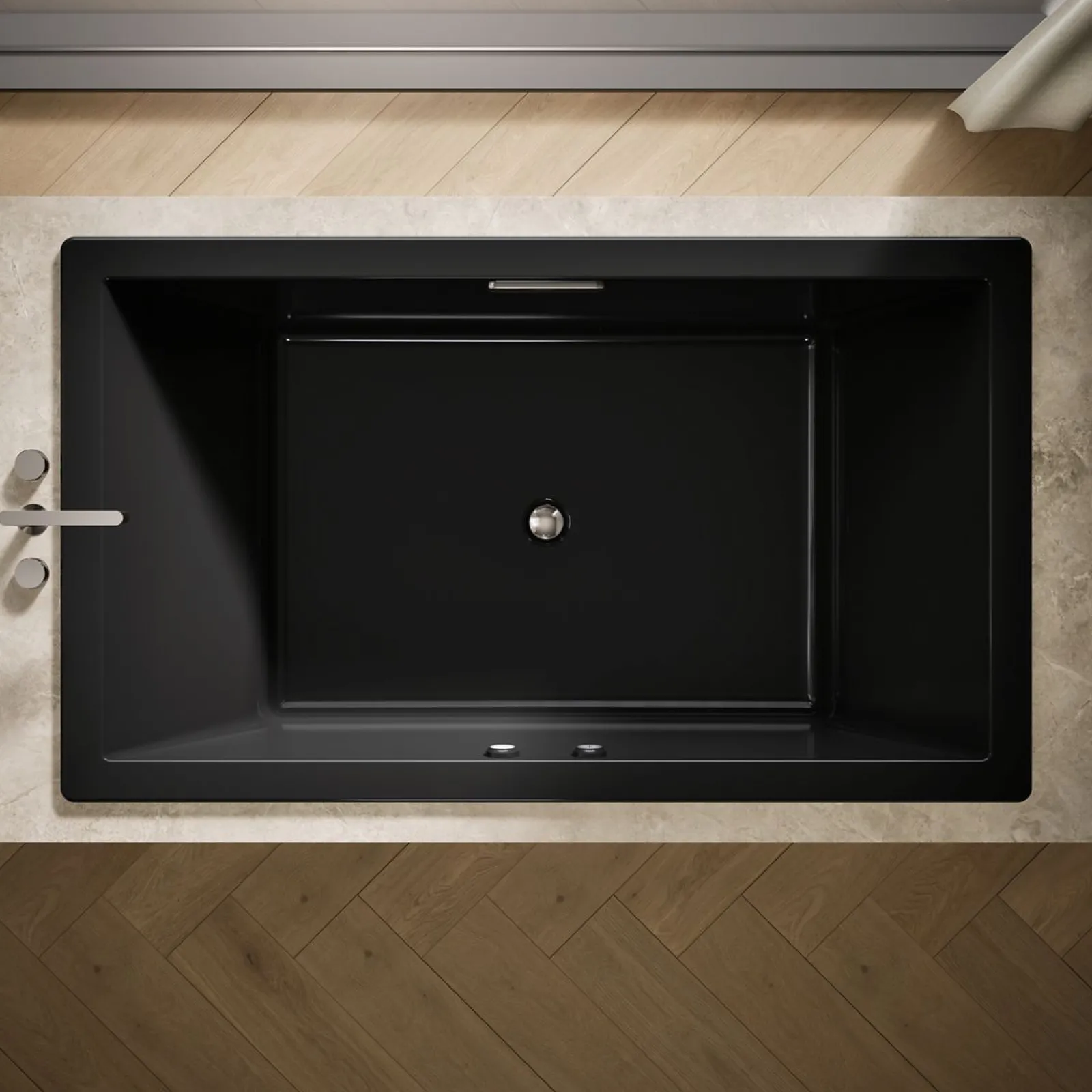 72" x 42" drop-in Heated BubbleMassage™ air bath with Bask® heated surface^Kohler Outlet